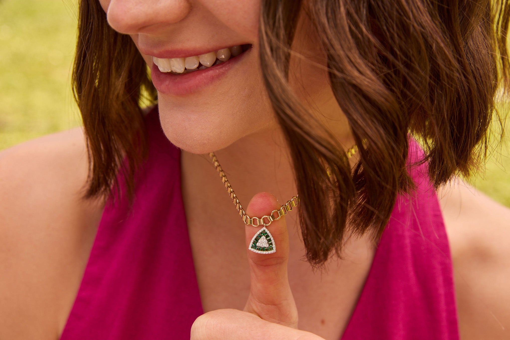 Desert Green Necklace