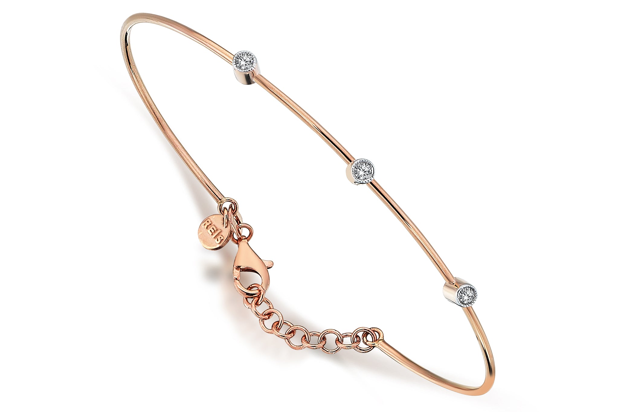 Triple Dia Bangle