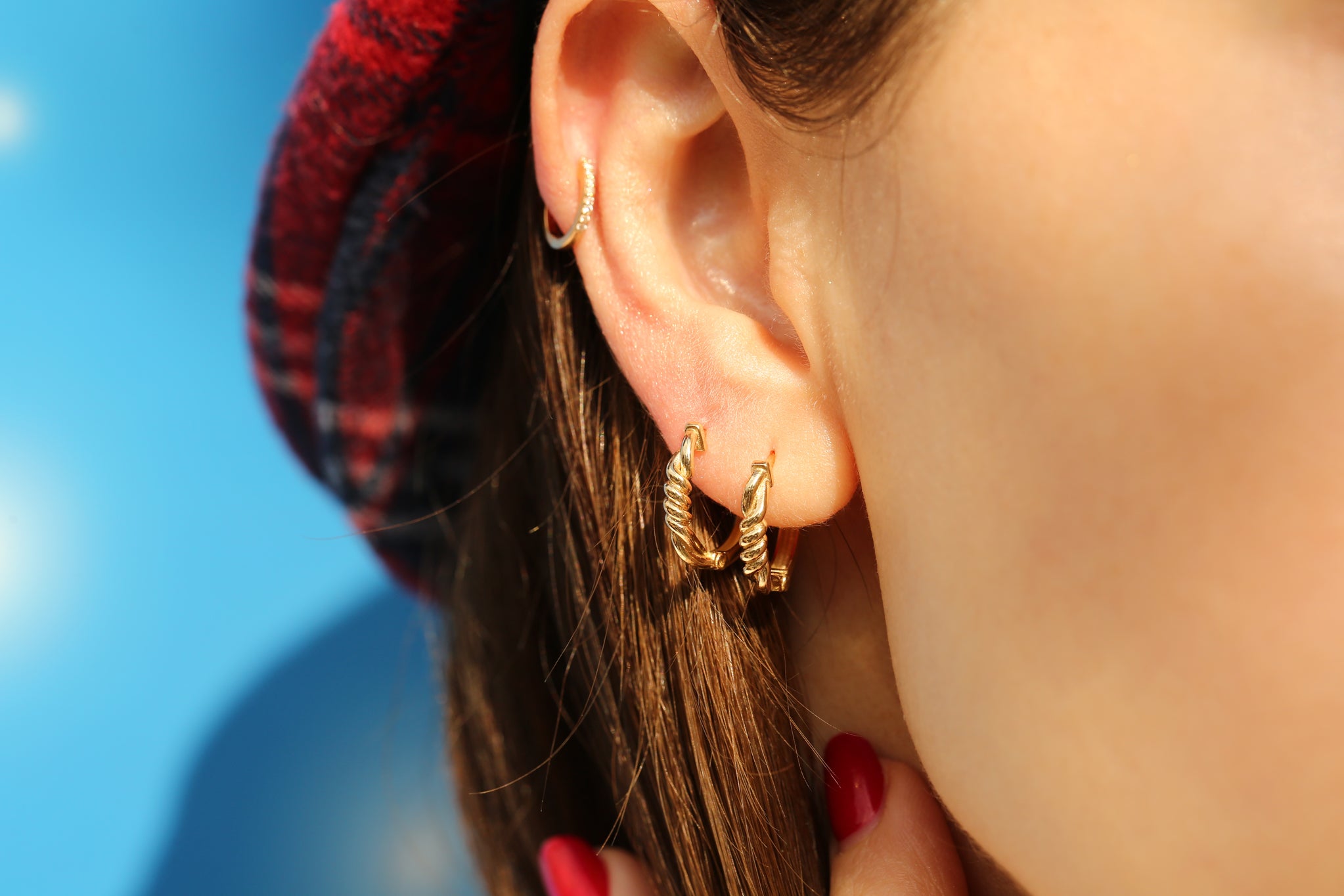 November Knot Earrings