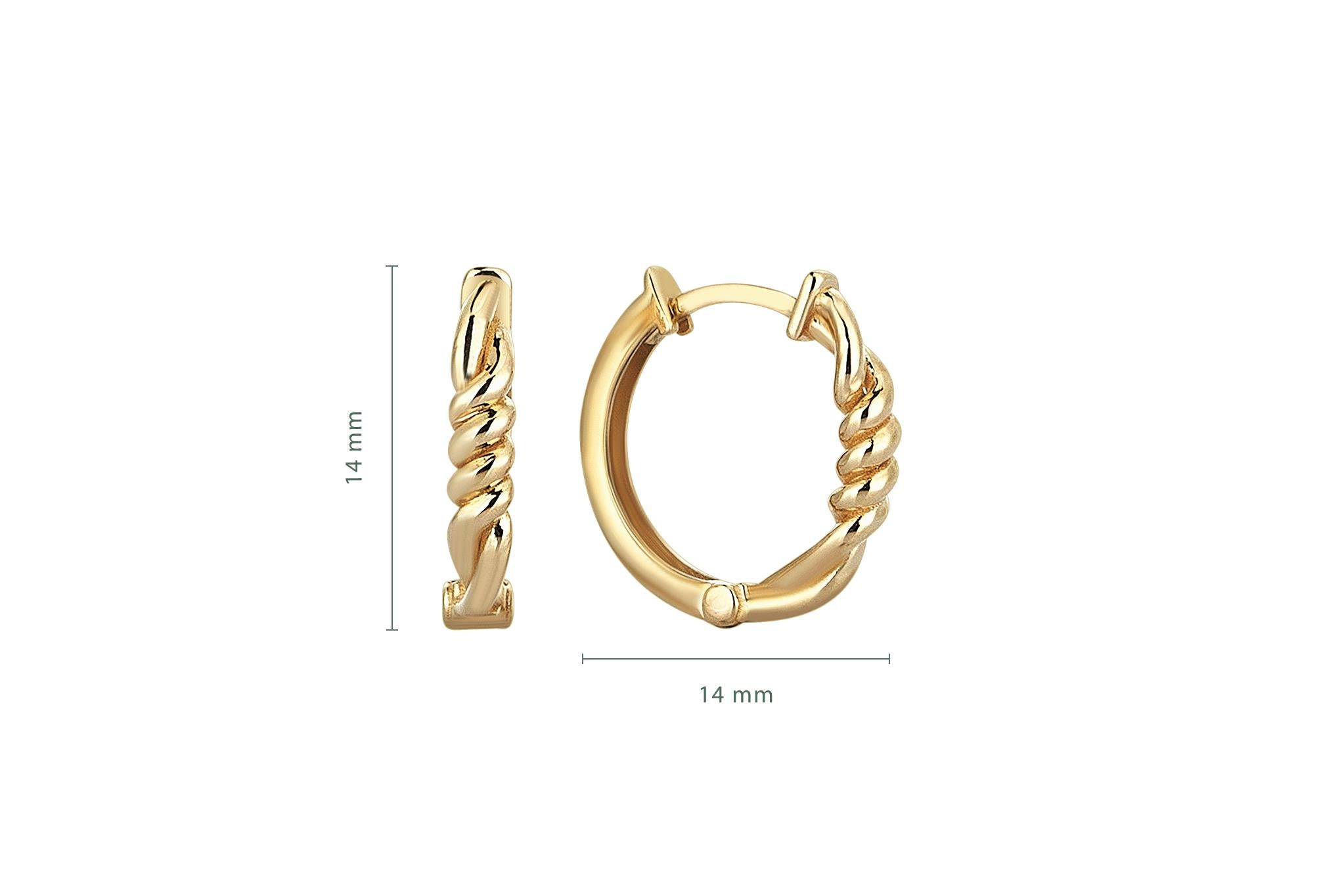 November Knot Earrings