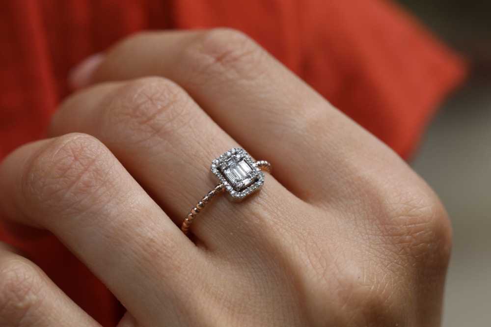 Cornet Baguette Ring