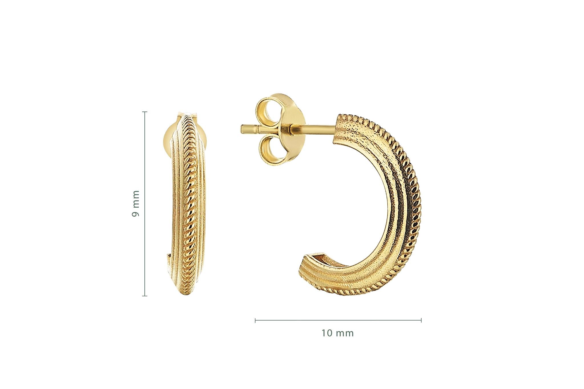 Mezzaluna Earrings
