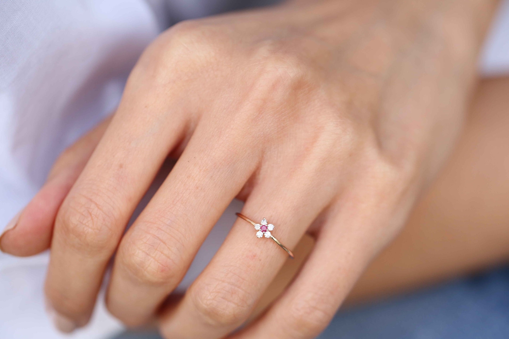 Cemre Ruby Ring