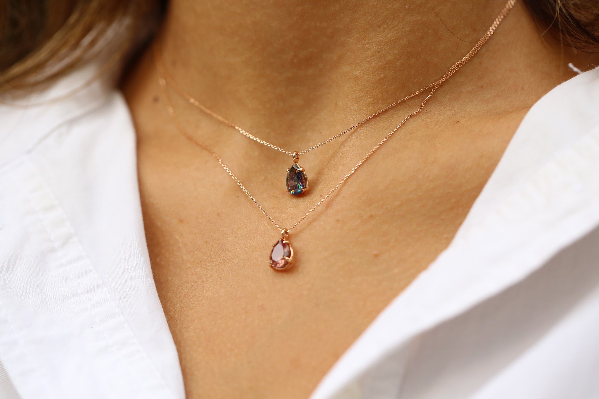 Mystic Topaz Necklace