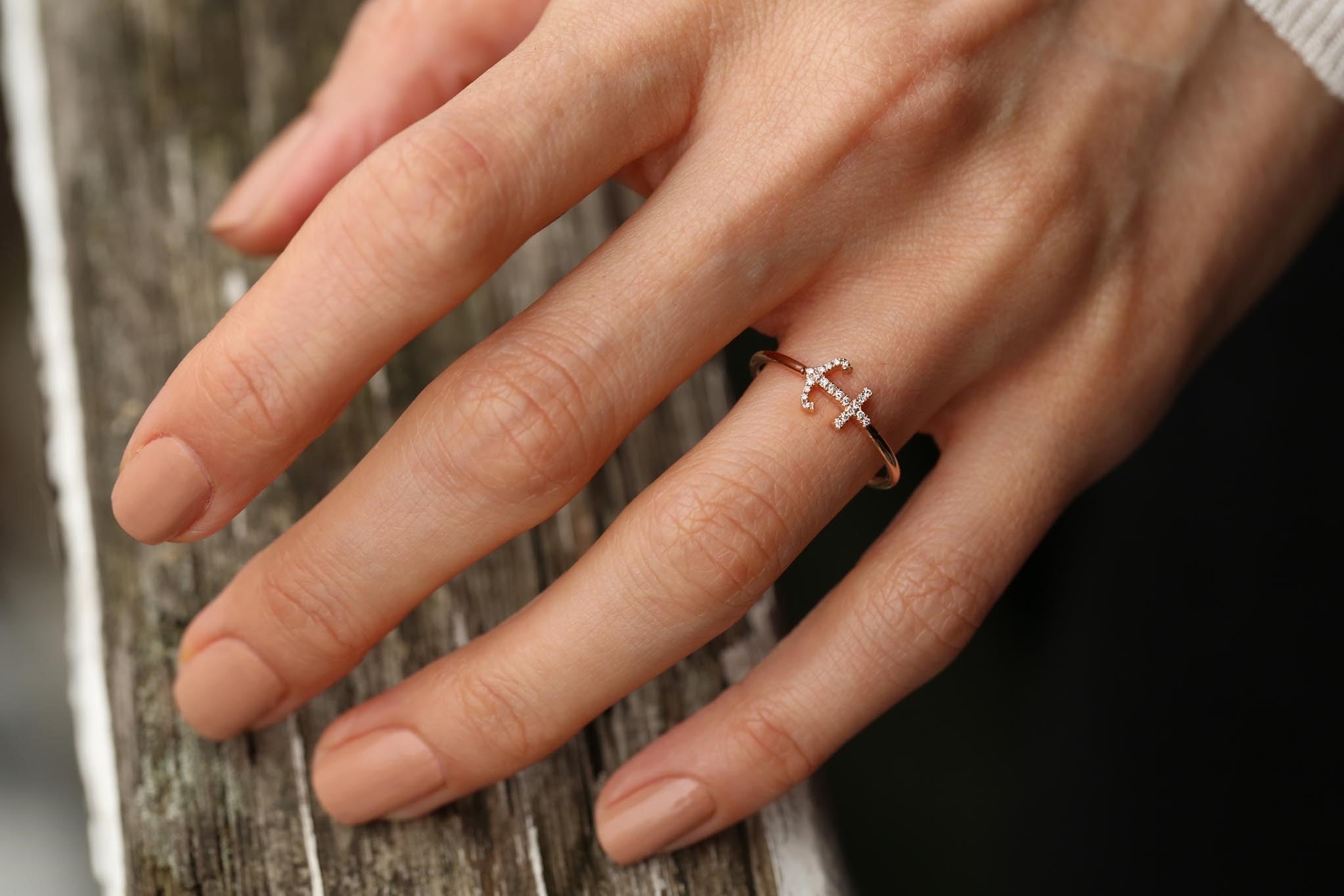 Anchor Dia Ring