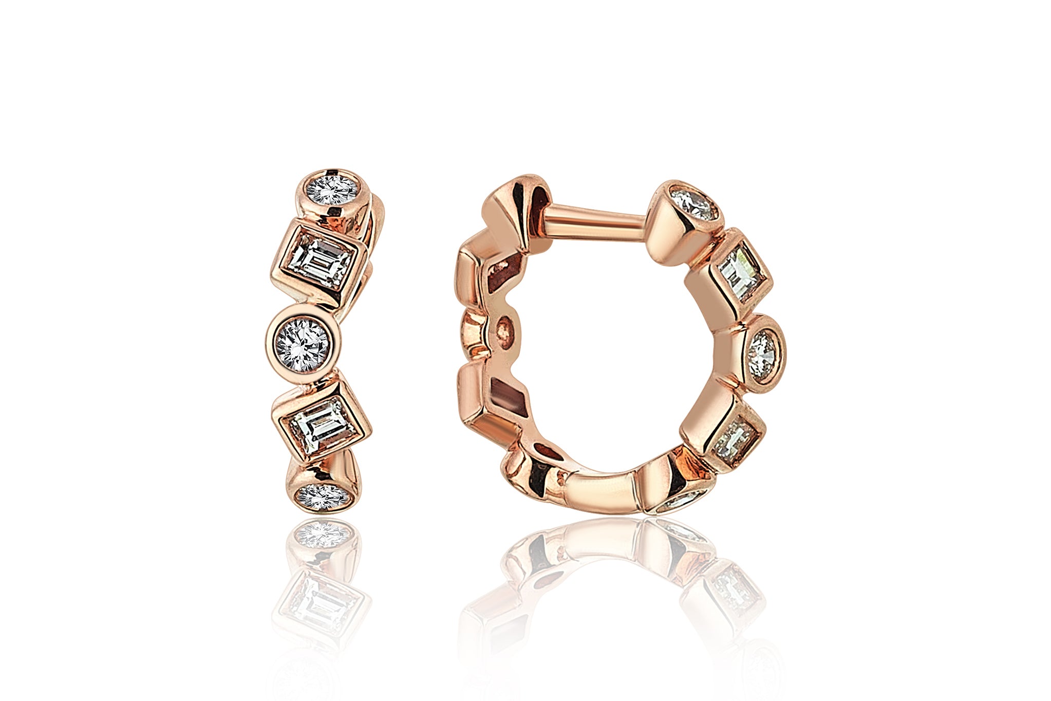 Octagon Earrings