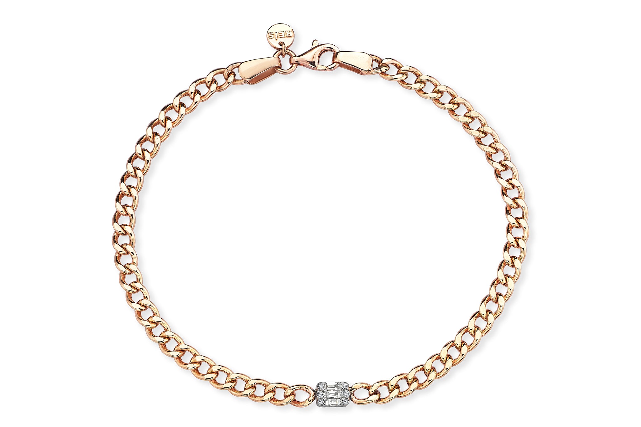 Tag Diamond Bracelet