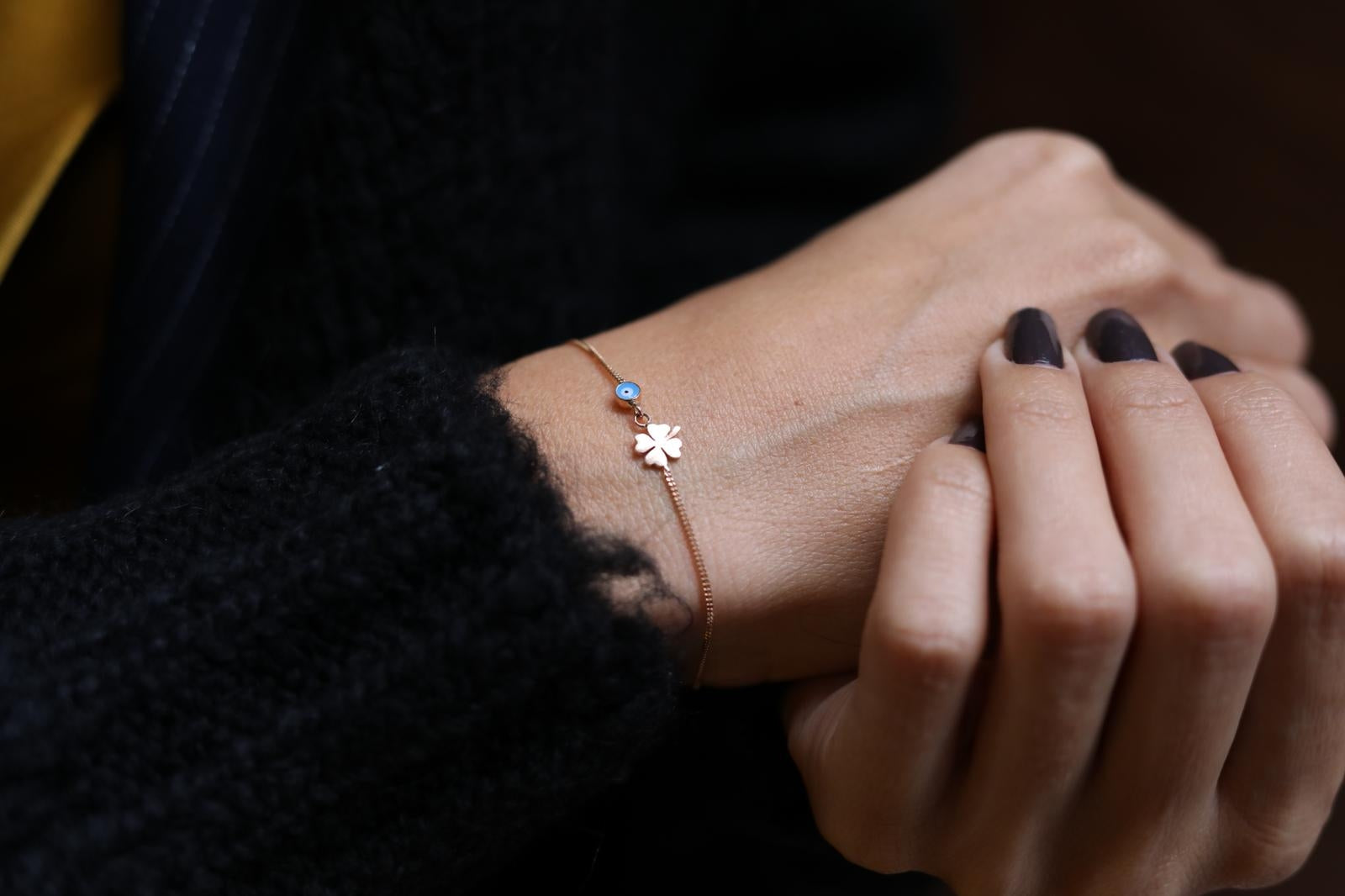 Clover Mine Eye Bracelet