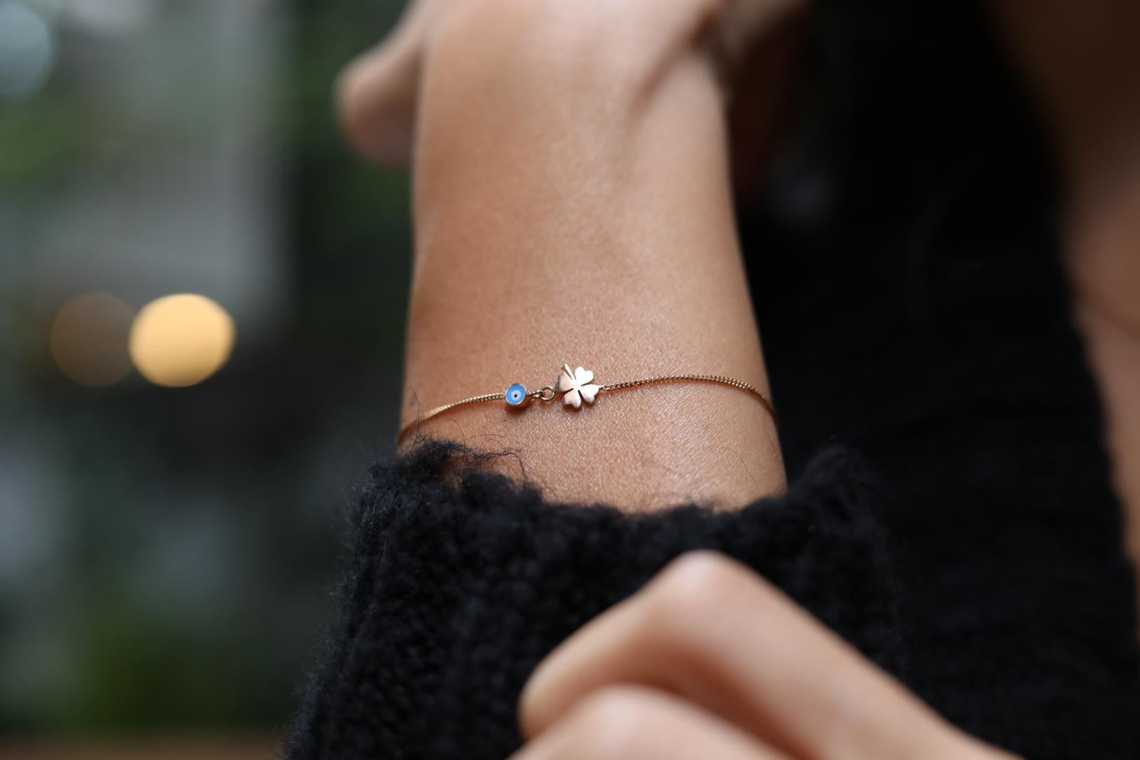 Clover Mine Eye Bracelet