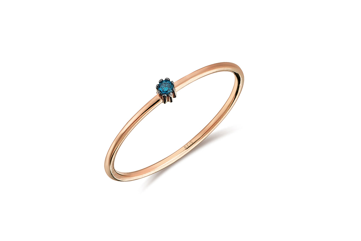 Mini Dark Blue Ring