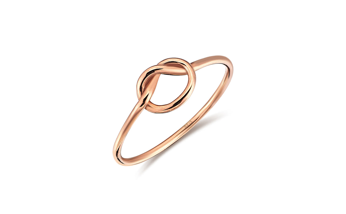 February Knot Ring