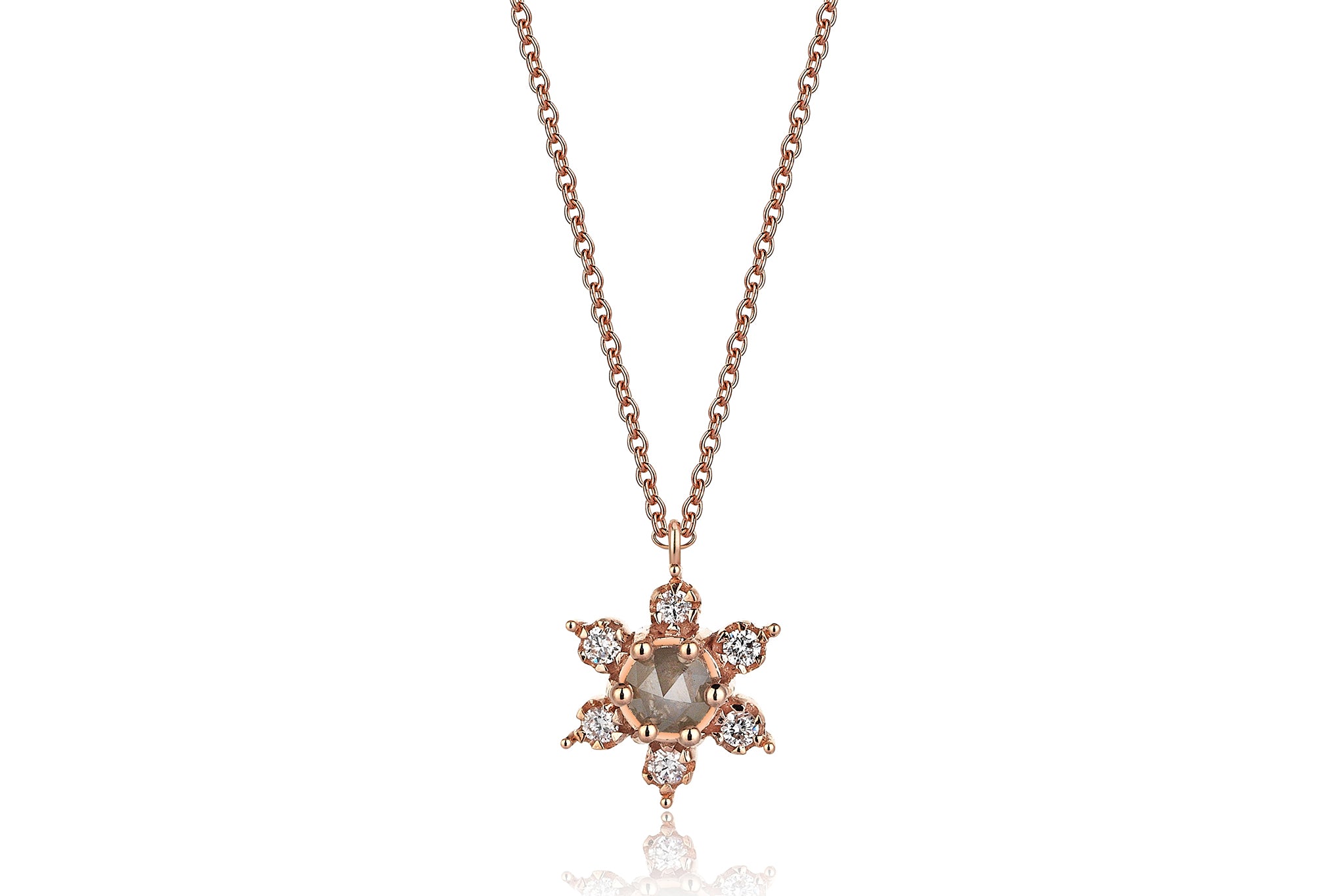 Raw Diamond Necklace