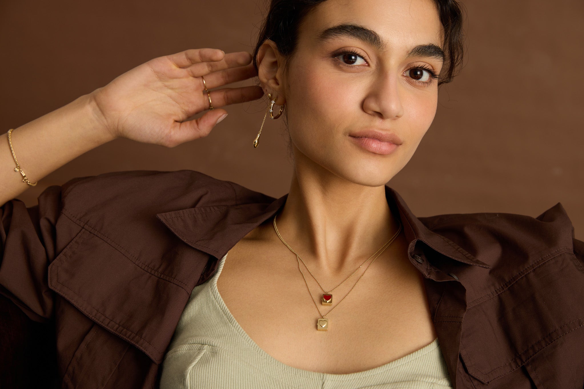 Sahika Red Necklace