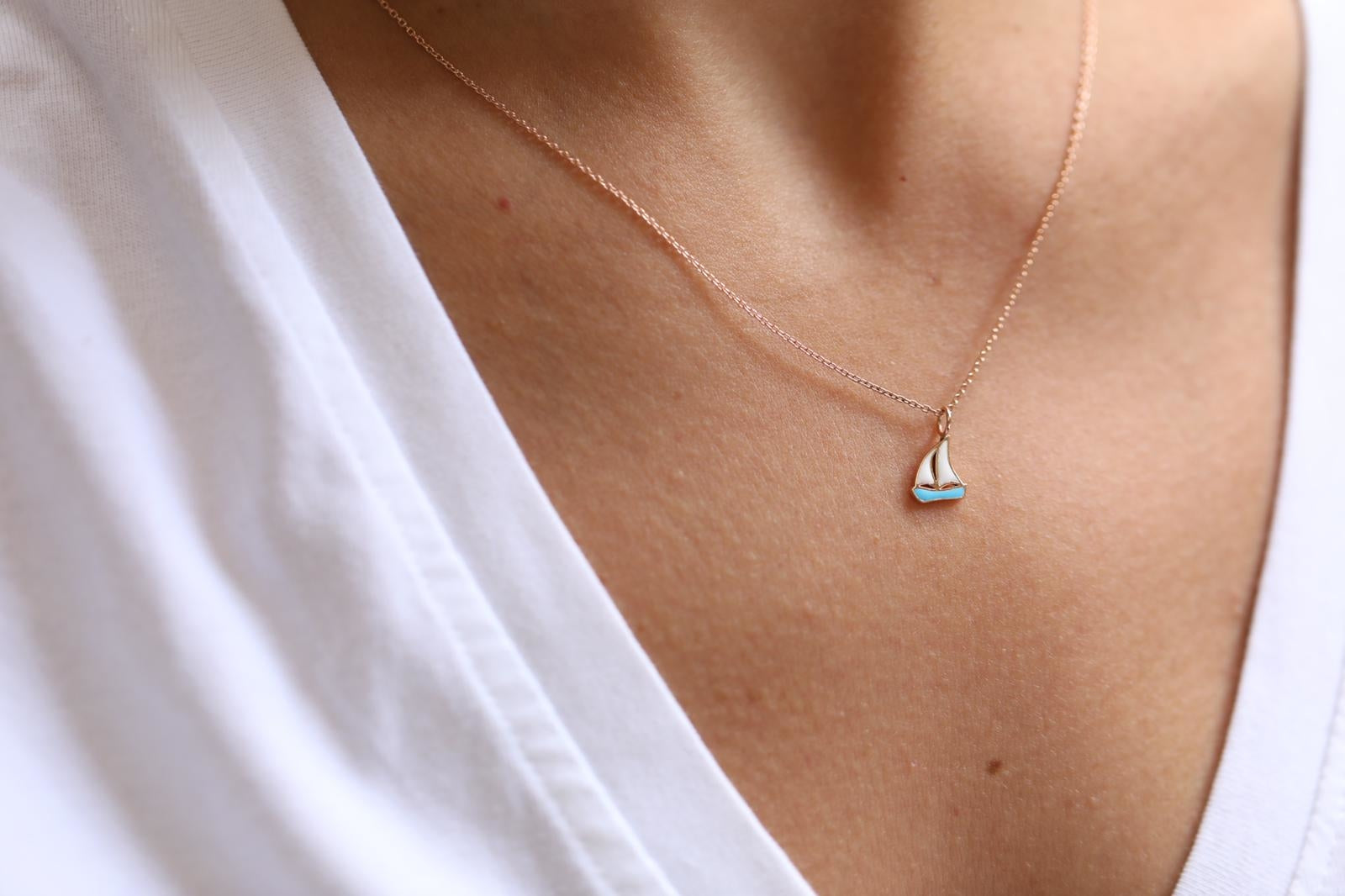 Sailing Necklace