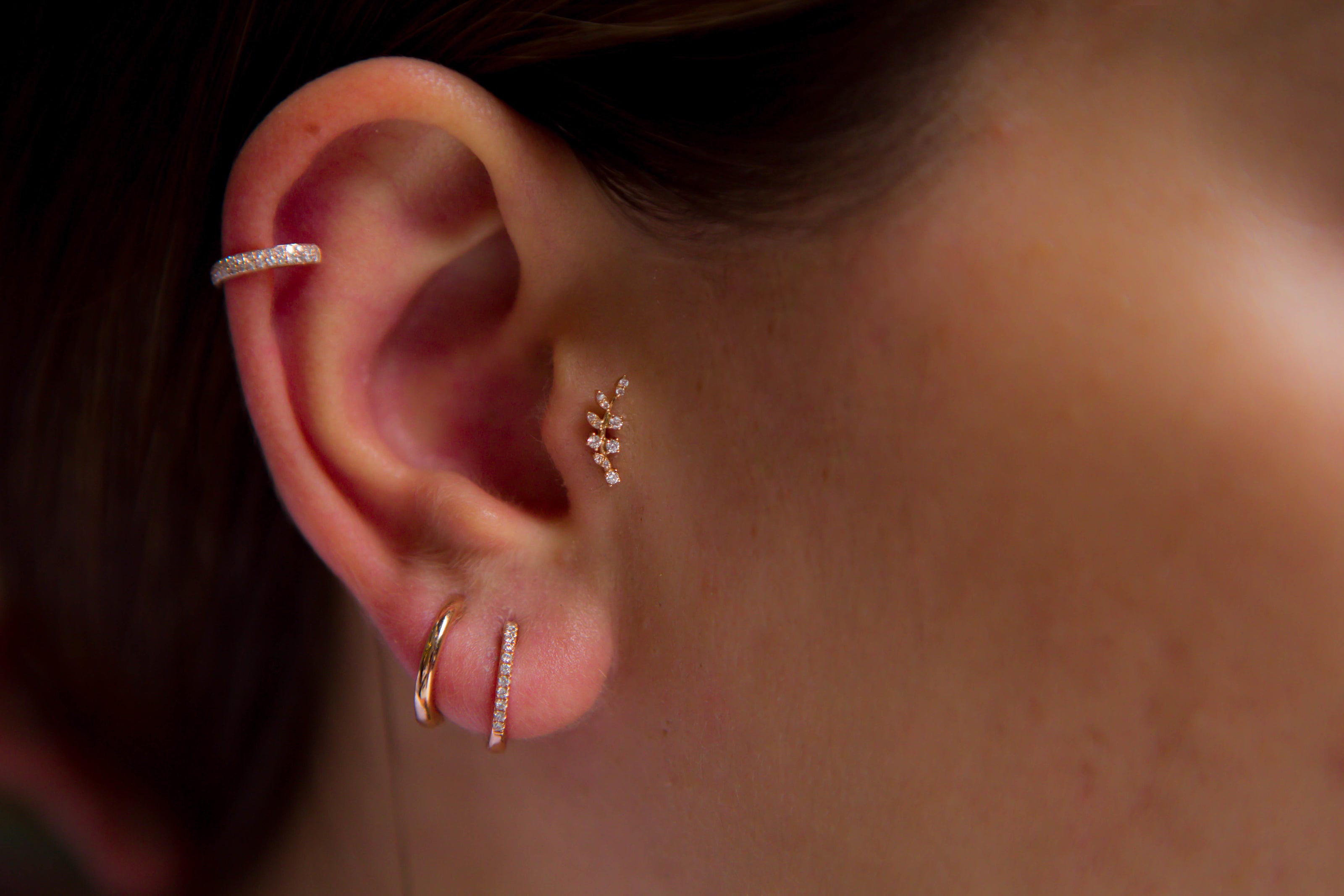Branch Diamond Piercing