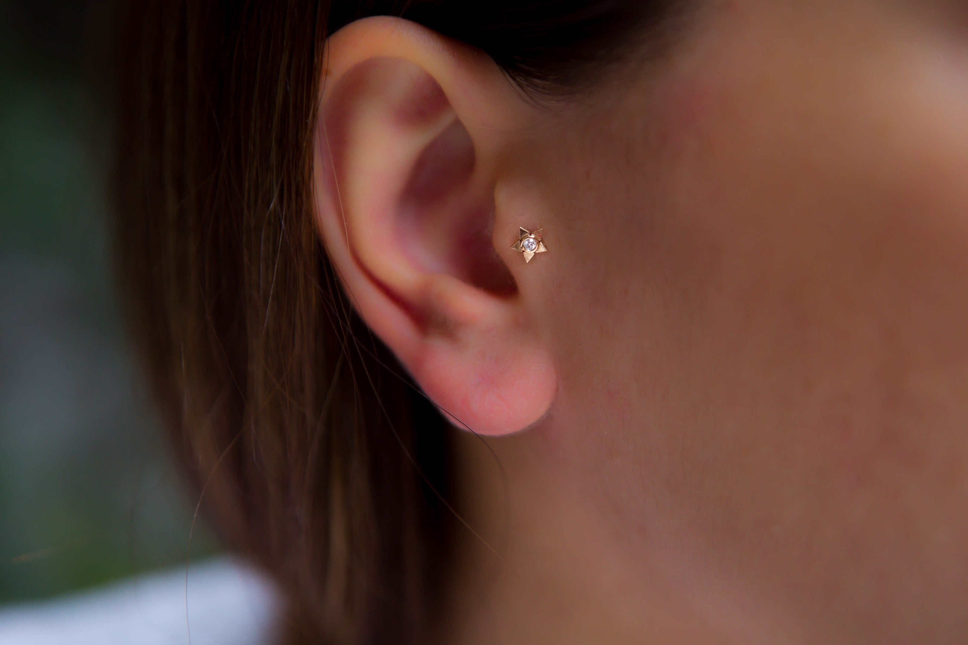 Star Diamond Piercing