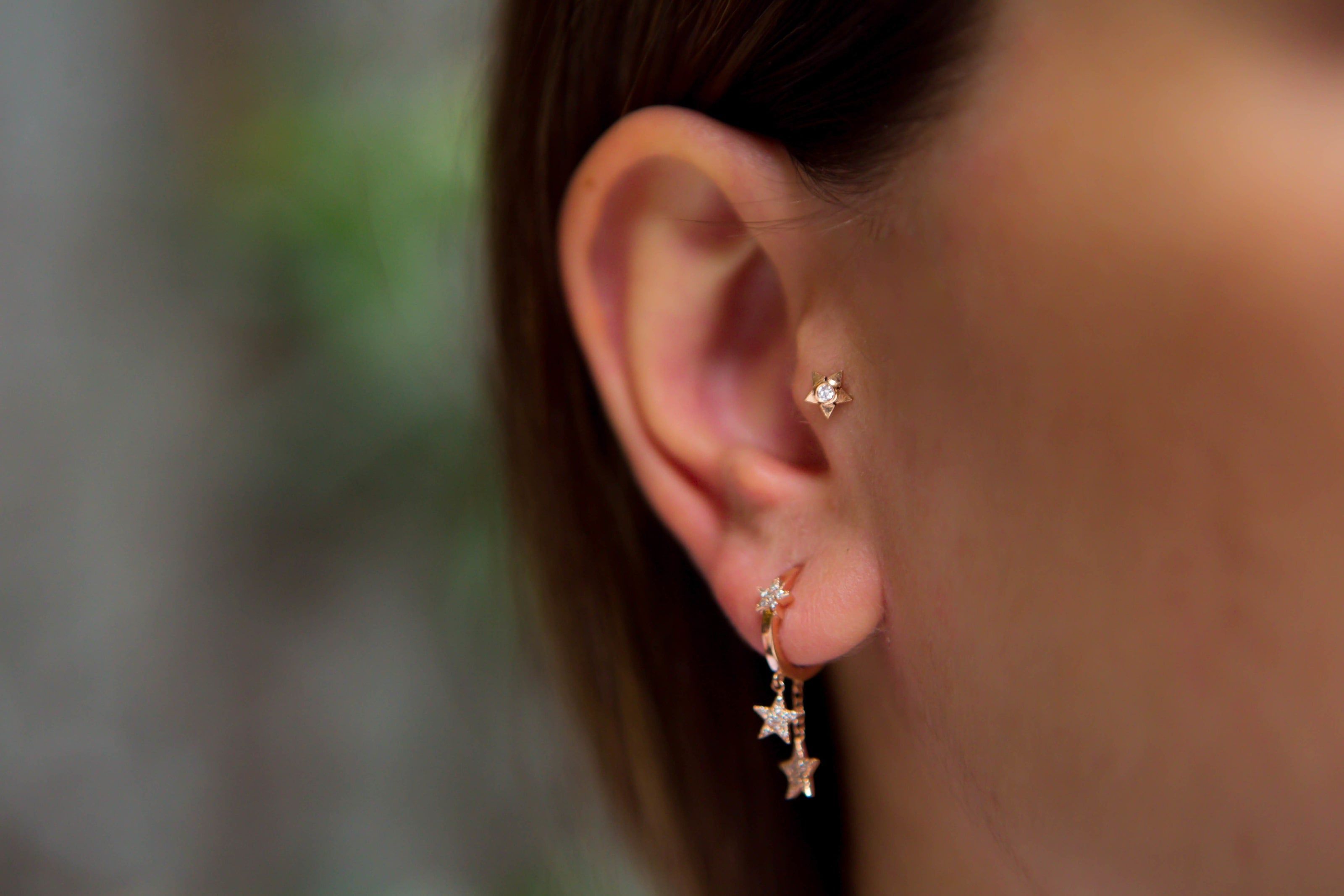 Star Diamond Piercing