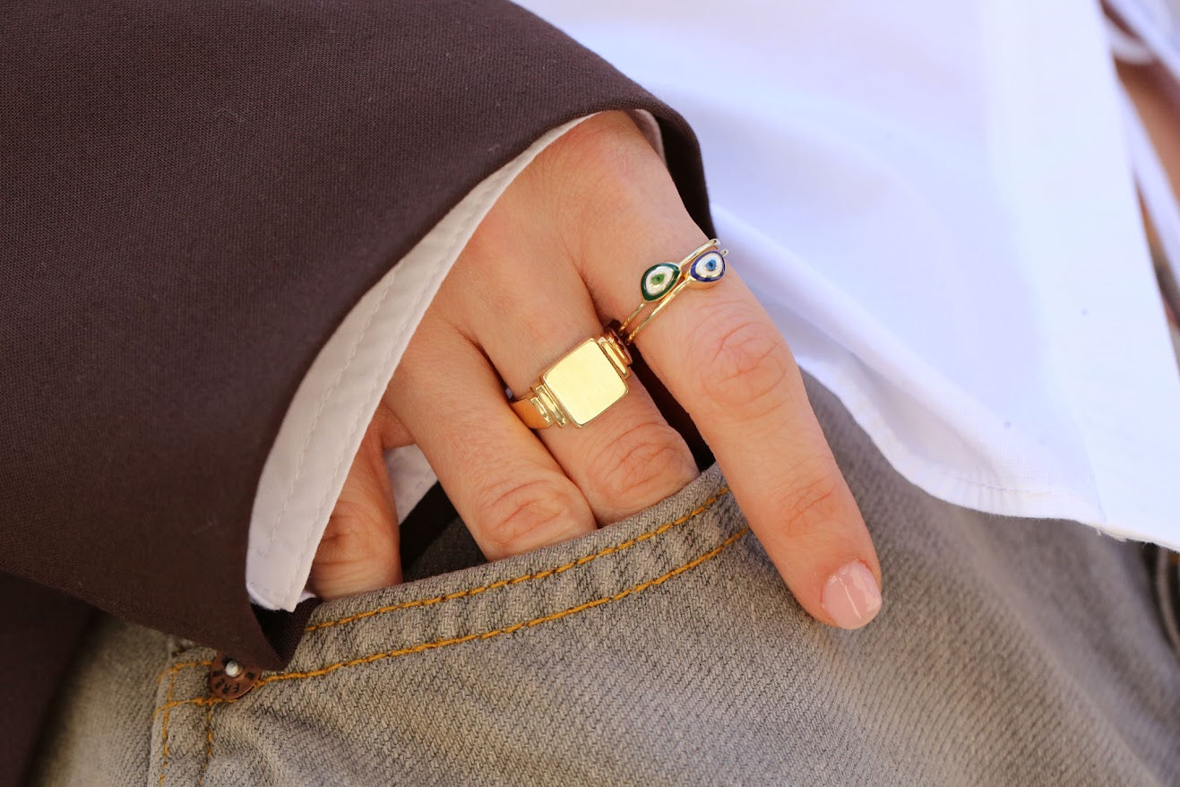 Mini Esperanza Blue Ring
