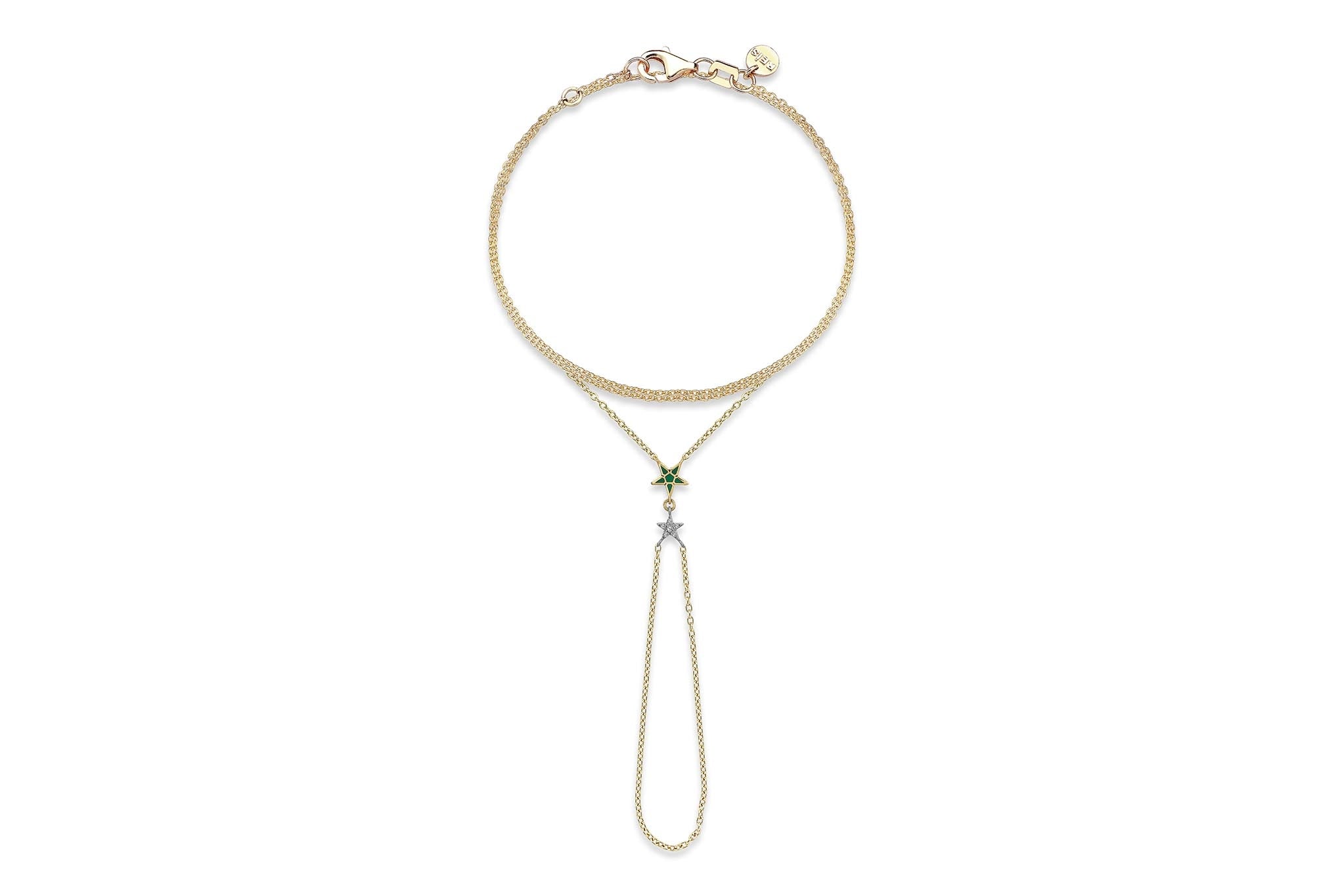 Nyx Green Hand Chain