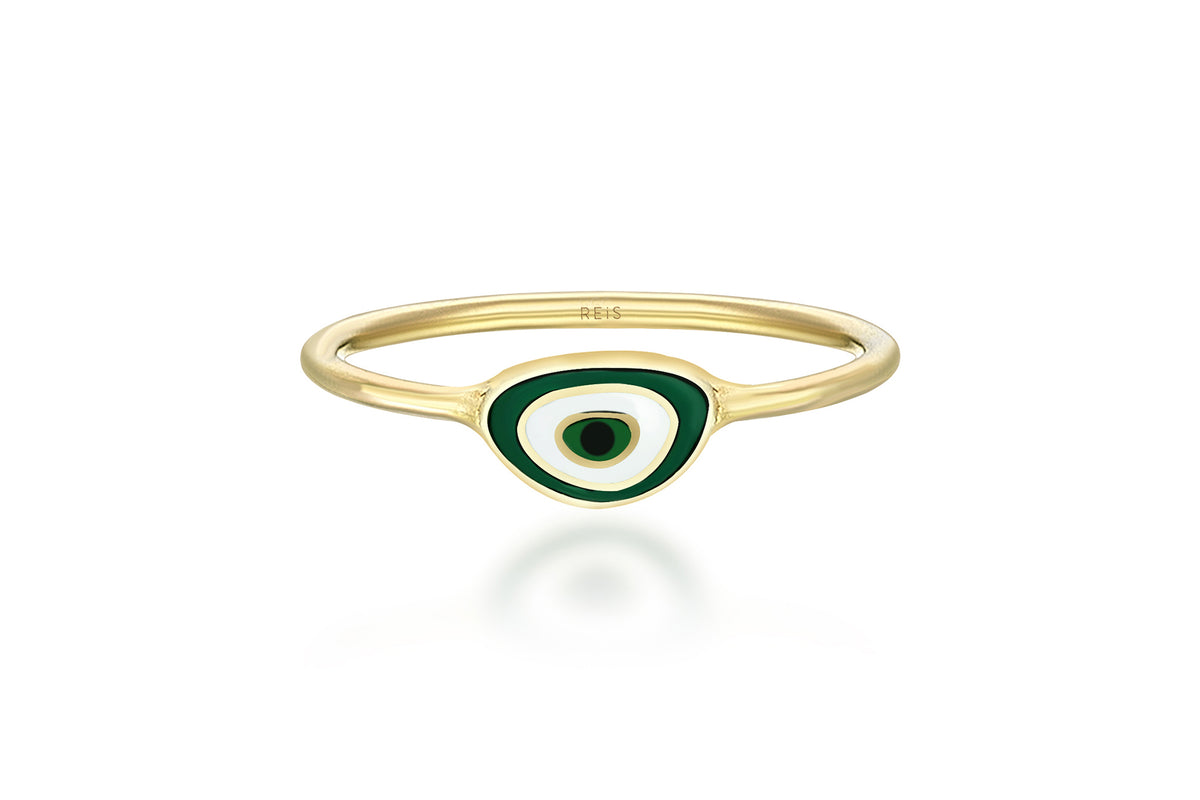 Mini Esperanza Green Ring