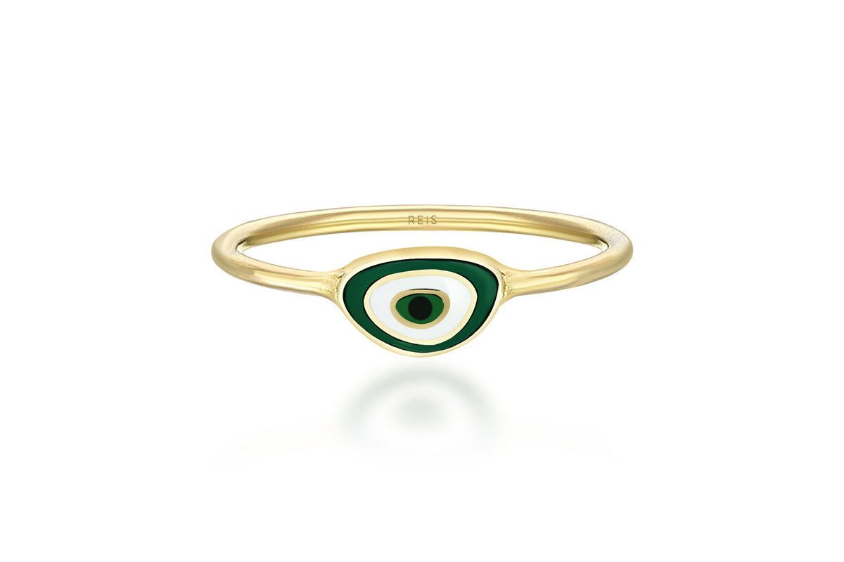 Mini Esperanza Green Ring