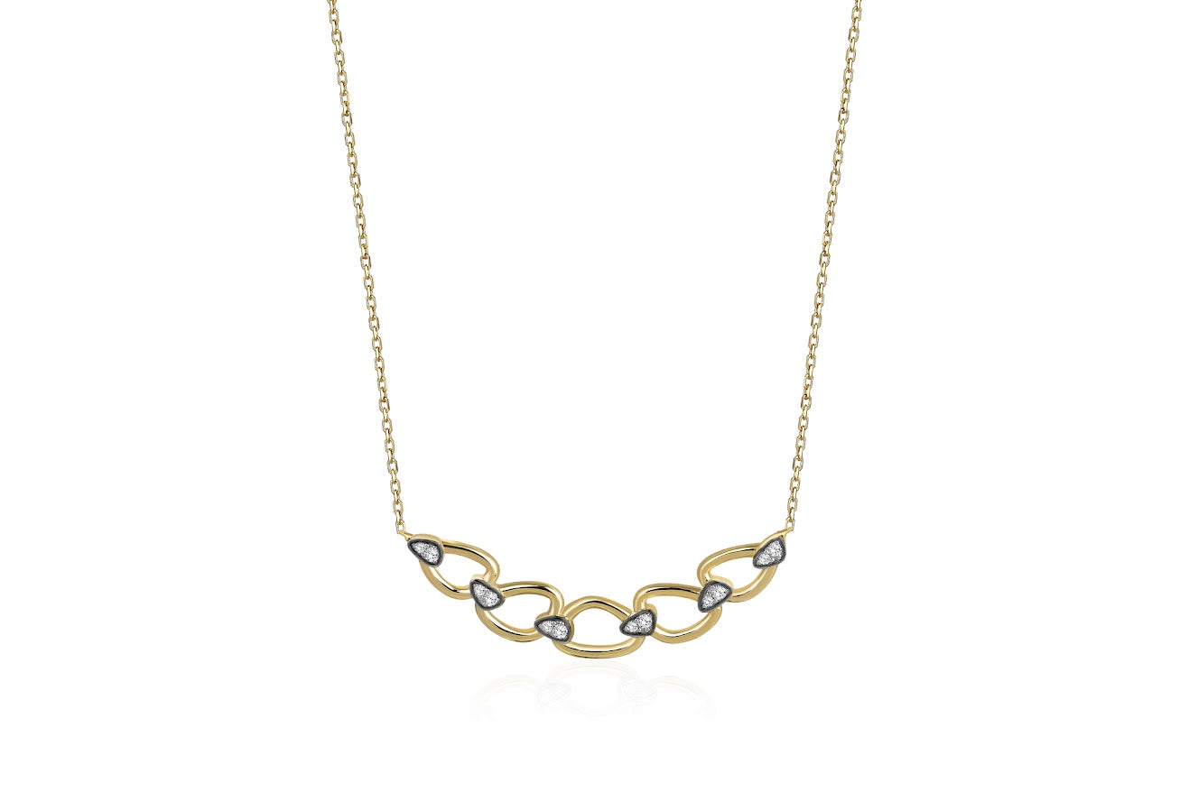 Connection Necklace Brown