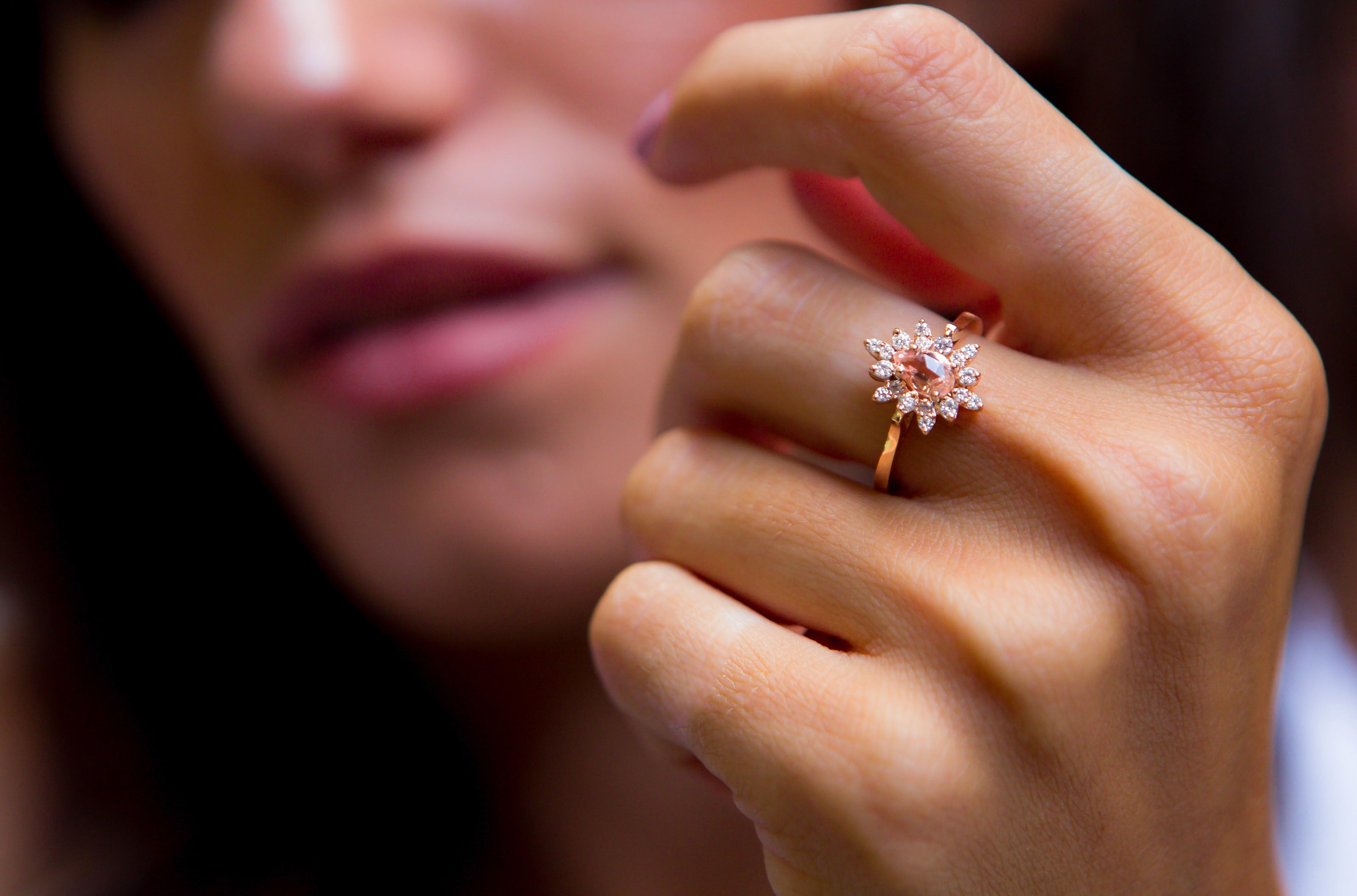 Morganite Ring