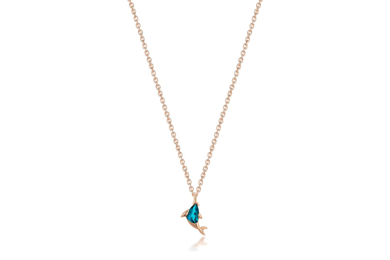 Flipper Bluey Necklace