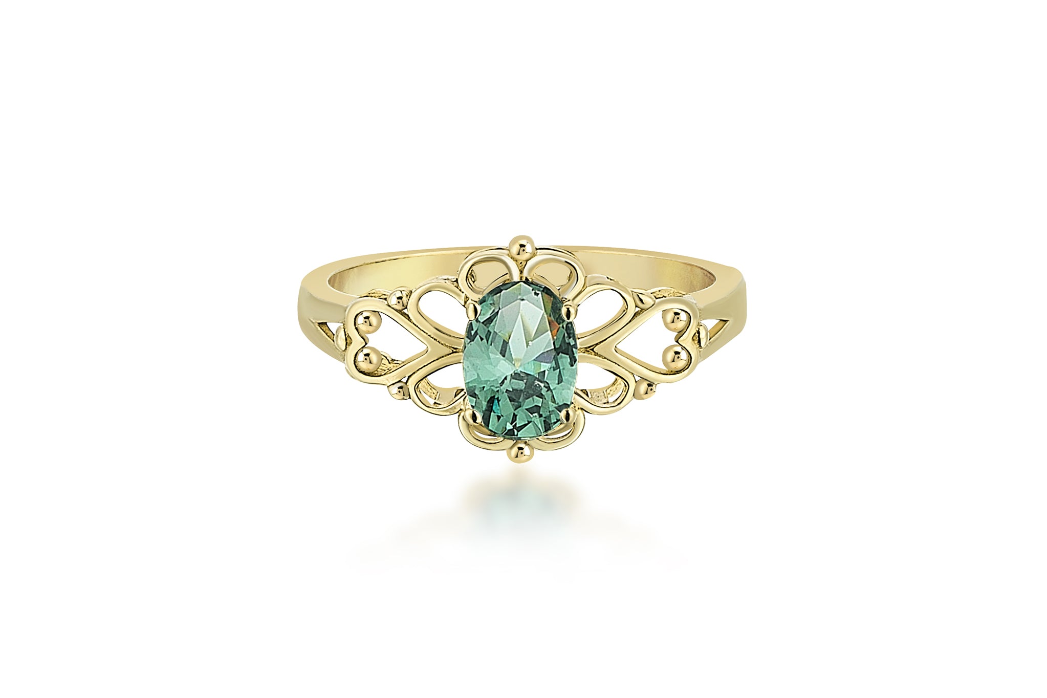 Nostalgic Peridot Ring