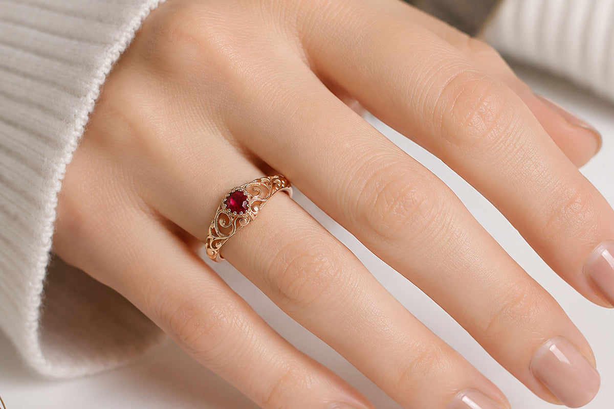 Duchess Heart Ring