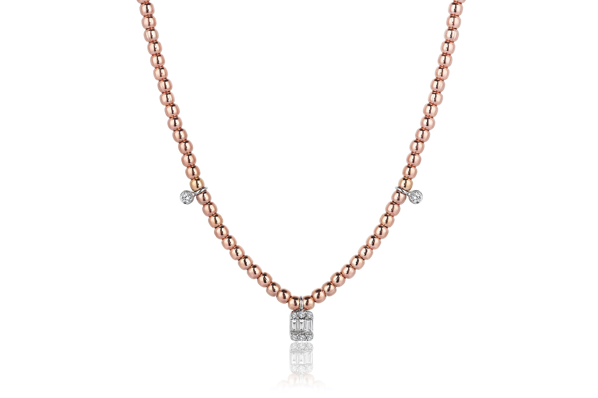 Baguette Necklace Ball