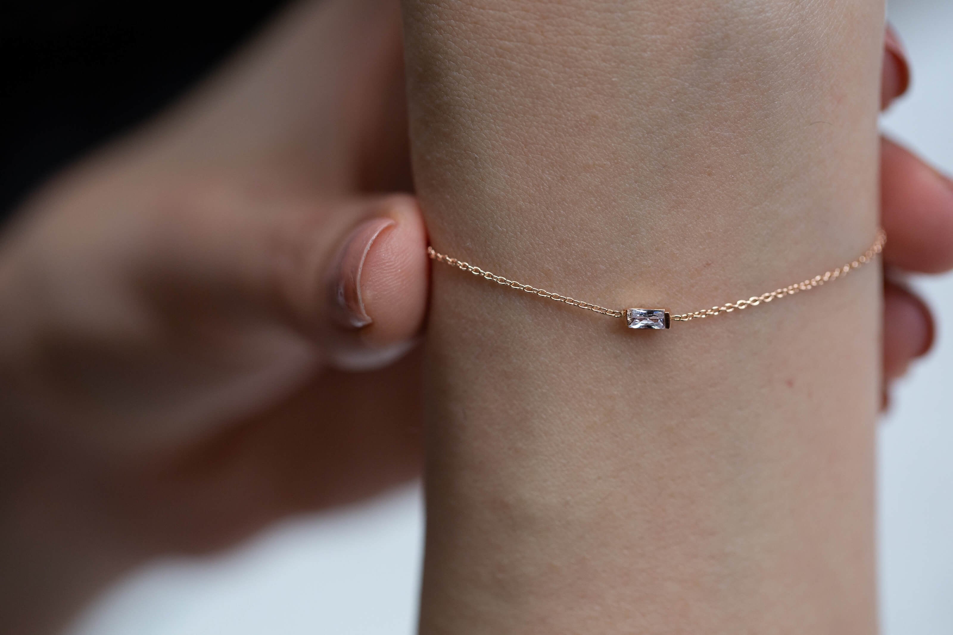 Baguette Swarovski Bracelet