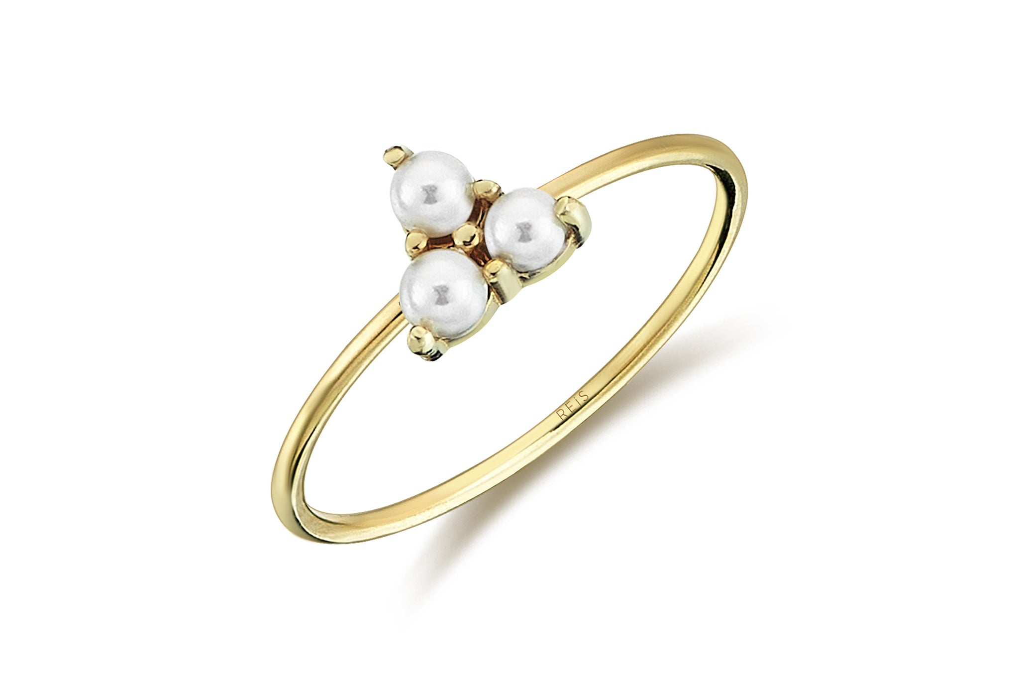 Three Pearl Ring