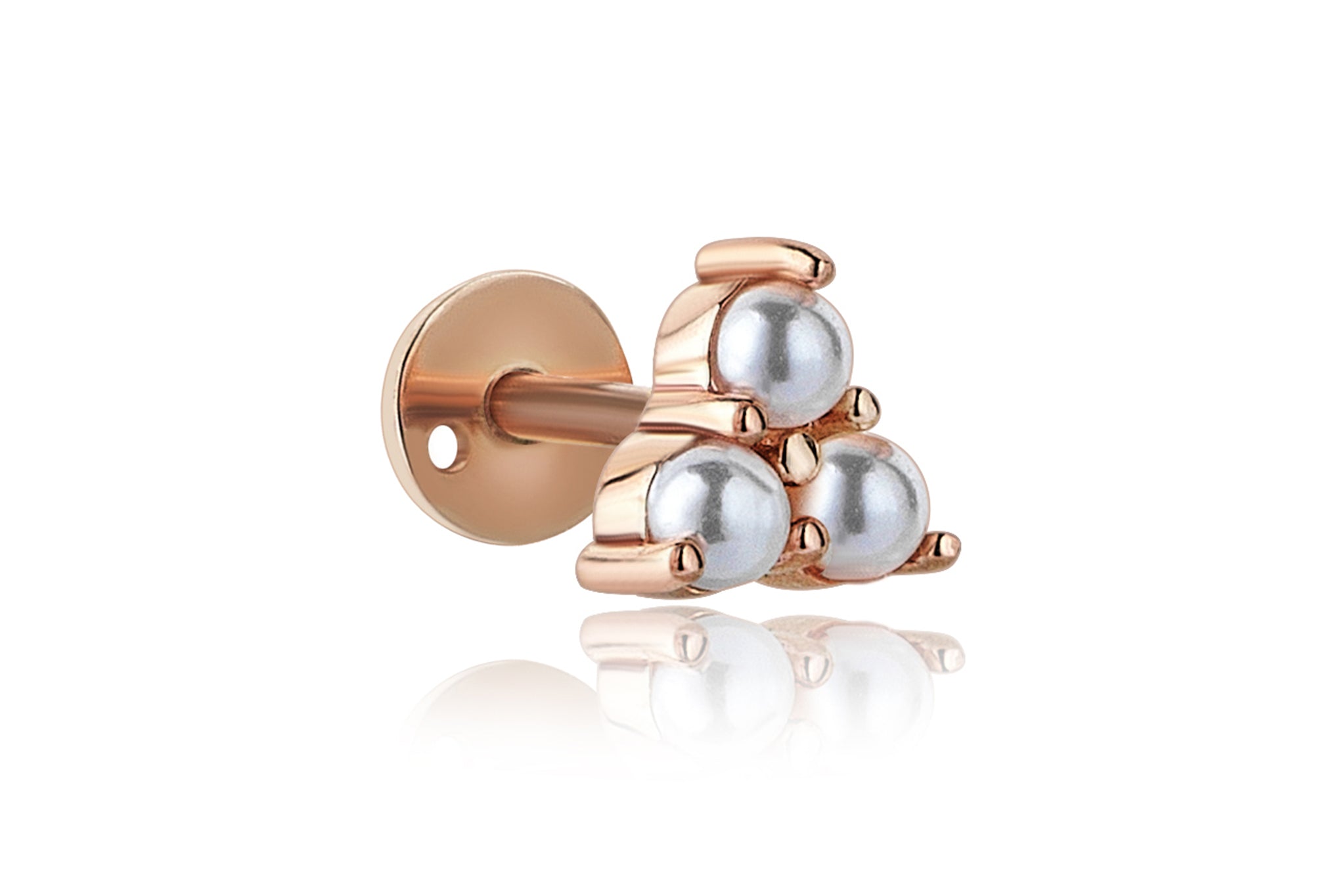 Three Pearl Piercing