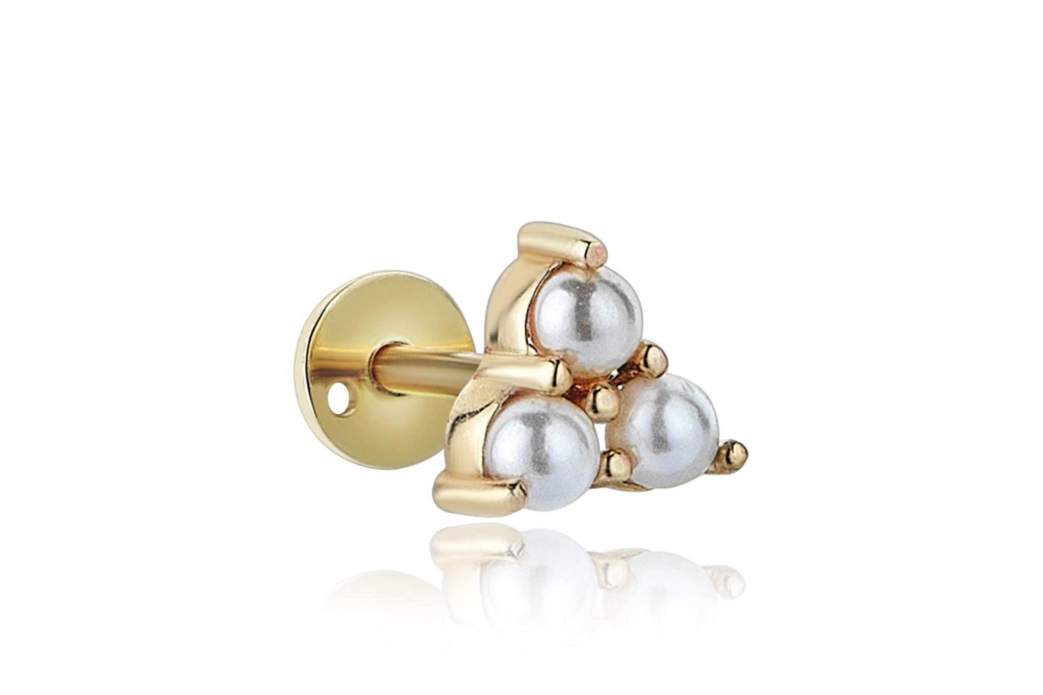 Three Pearl Piercing