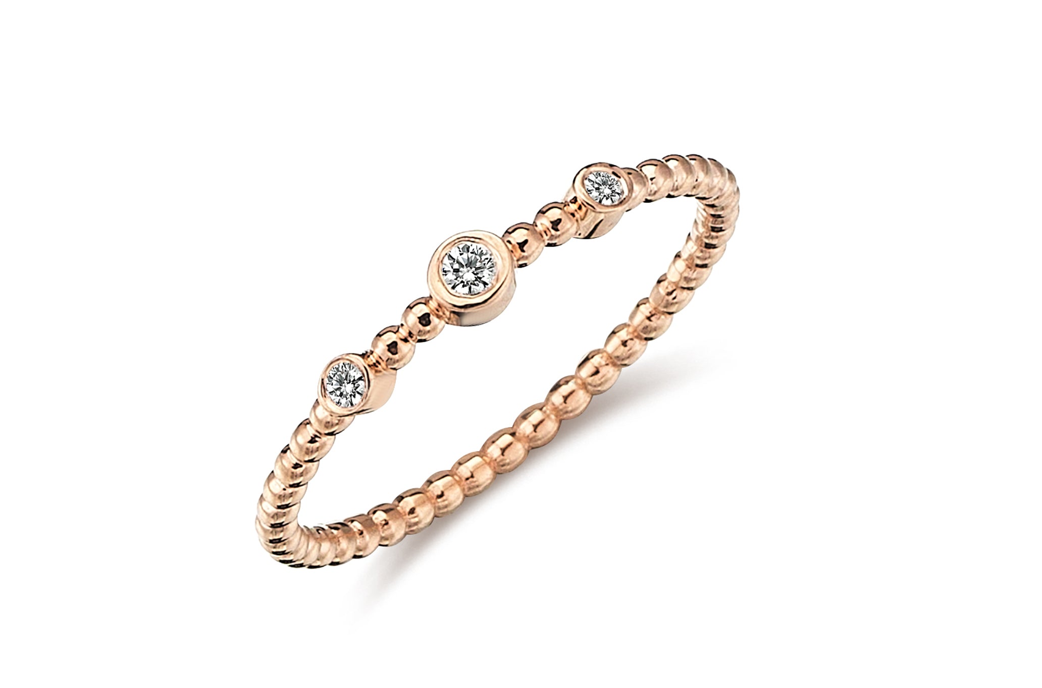Mini Three Stone Diamond