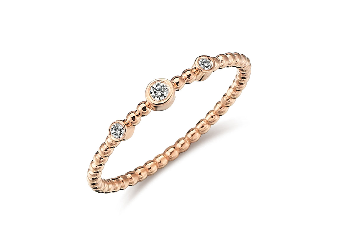 Mini Three Stone Diamond