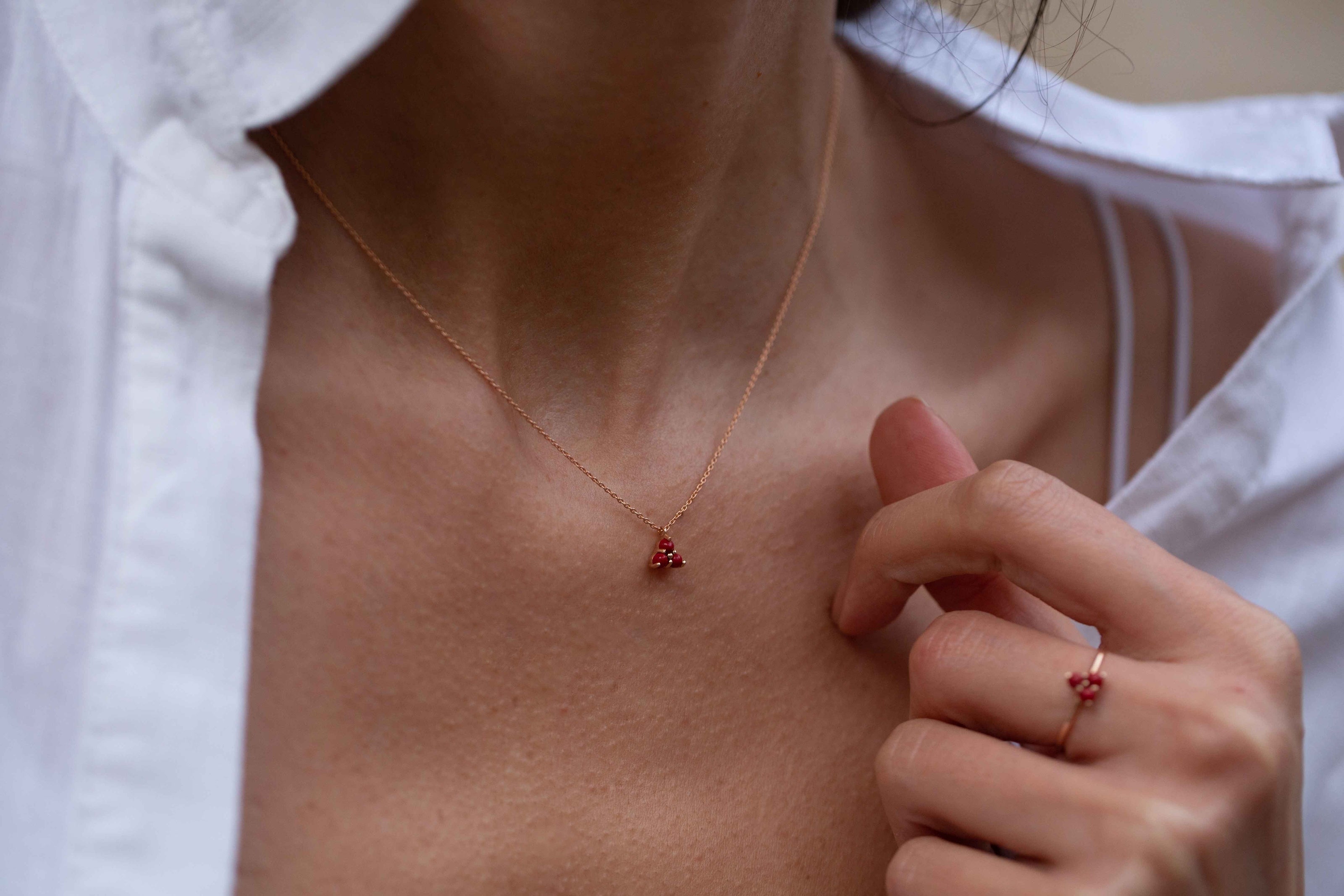 Mai Coral Necklace