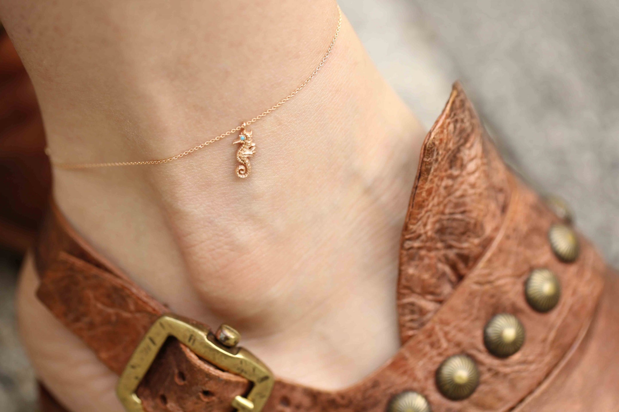 Sea Horse Mai Anklet