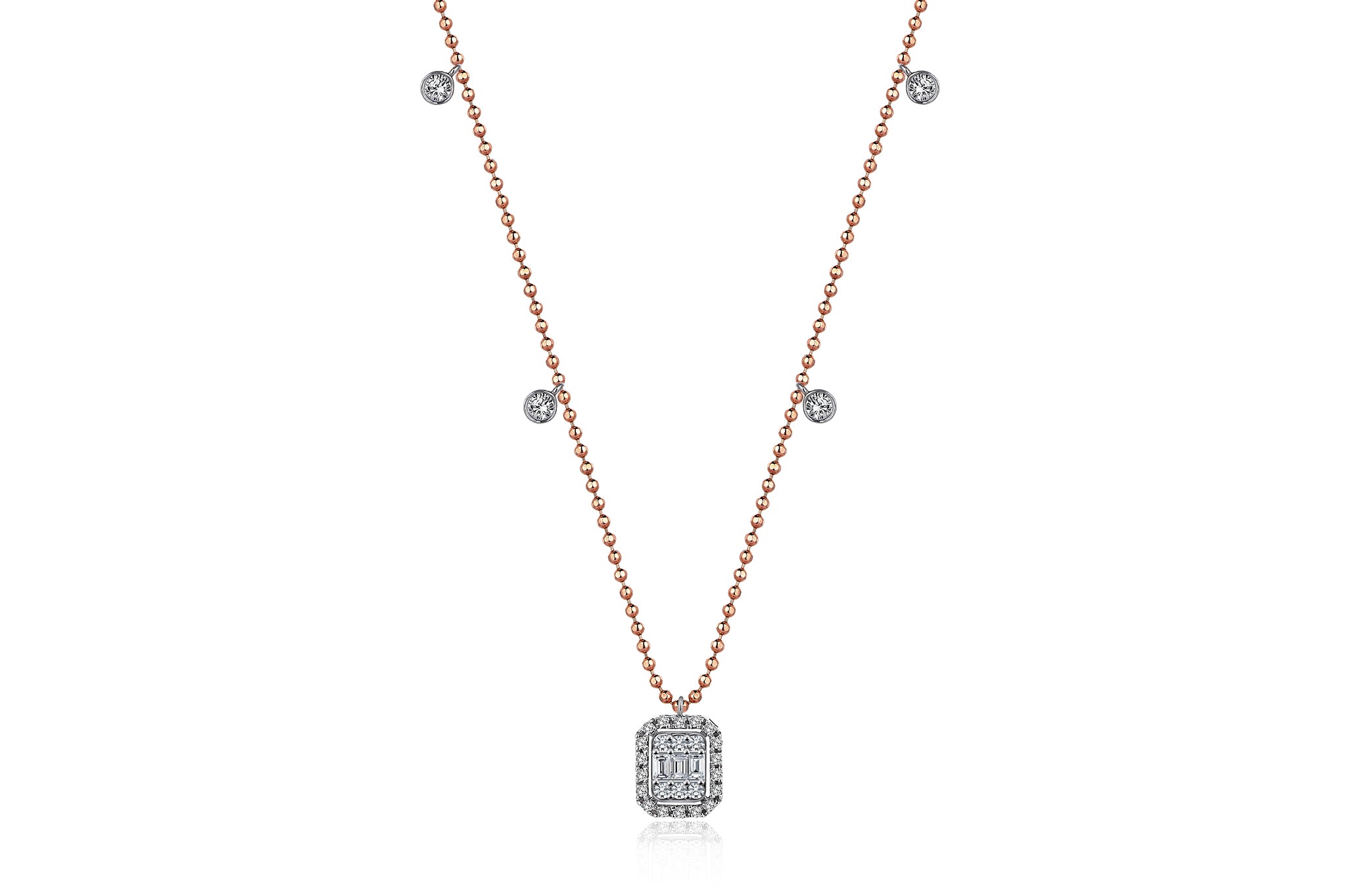Baguette Necklace Italian