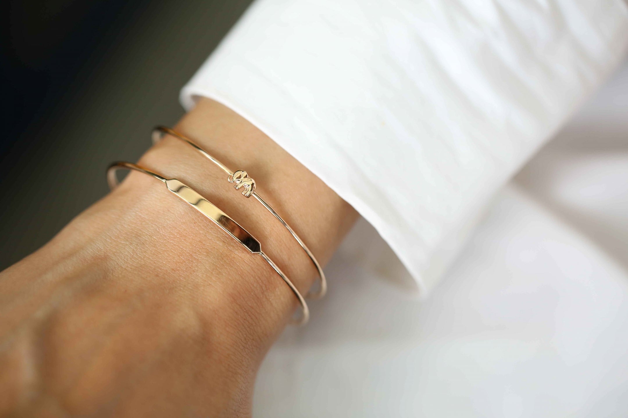 Elephant Bracelet Yellow