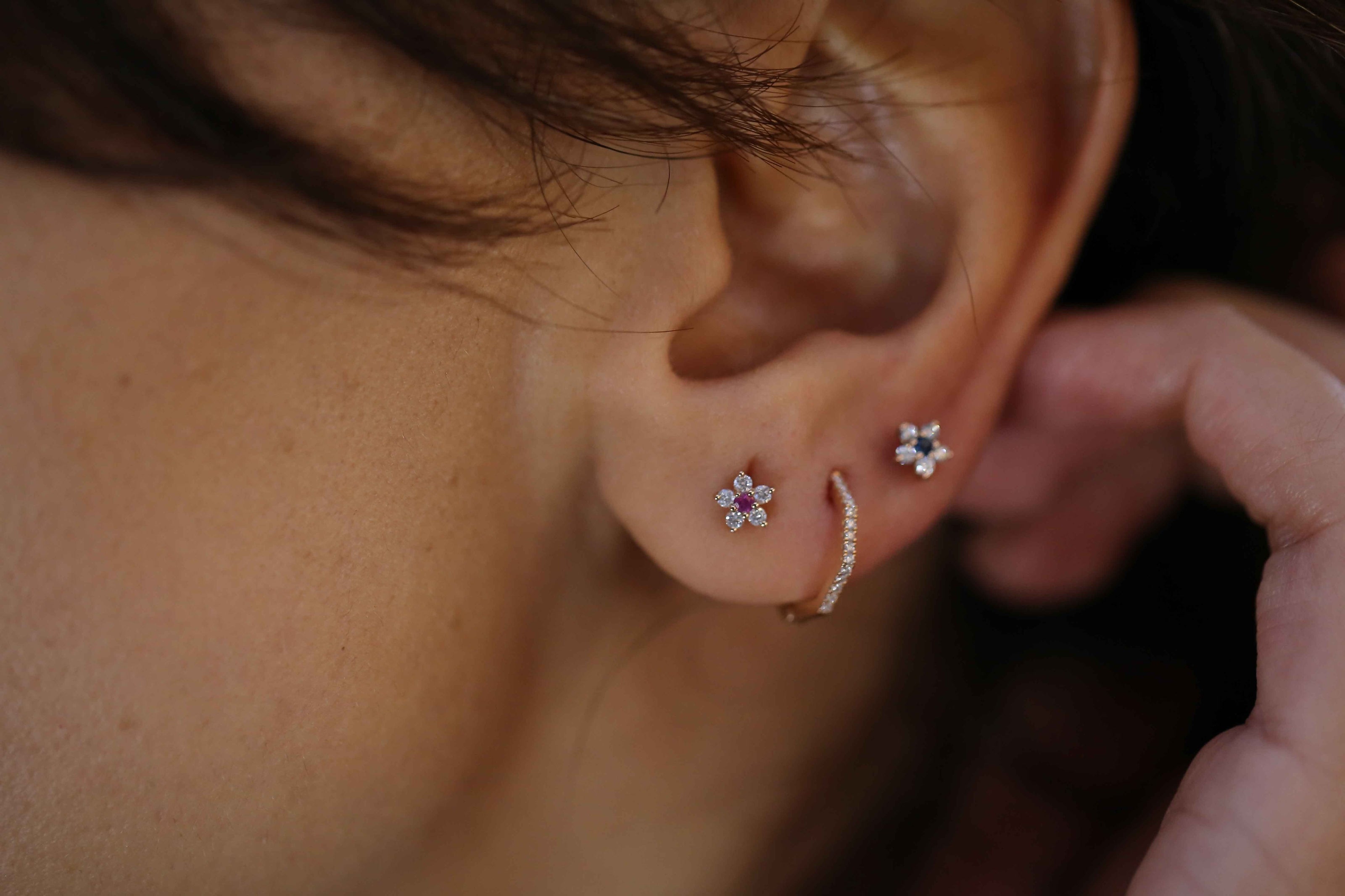 Cemre Ruby Studs