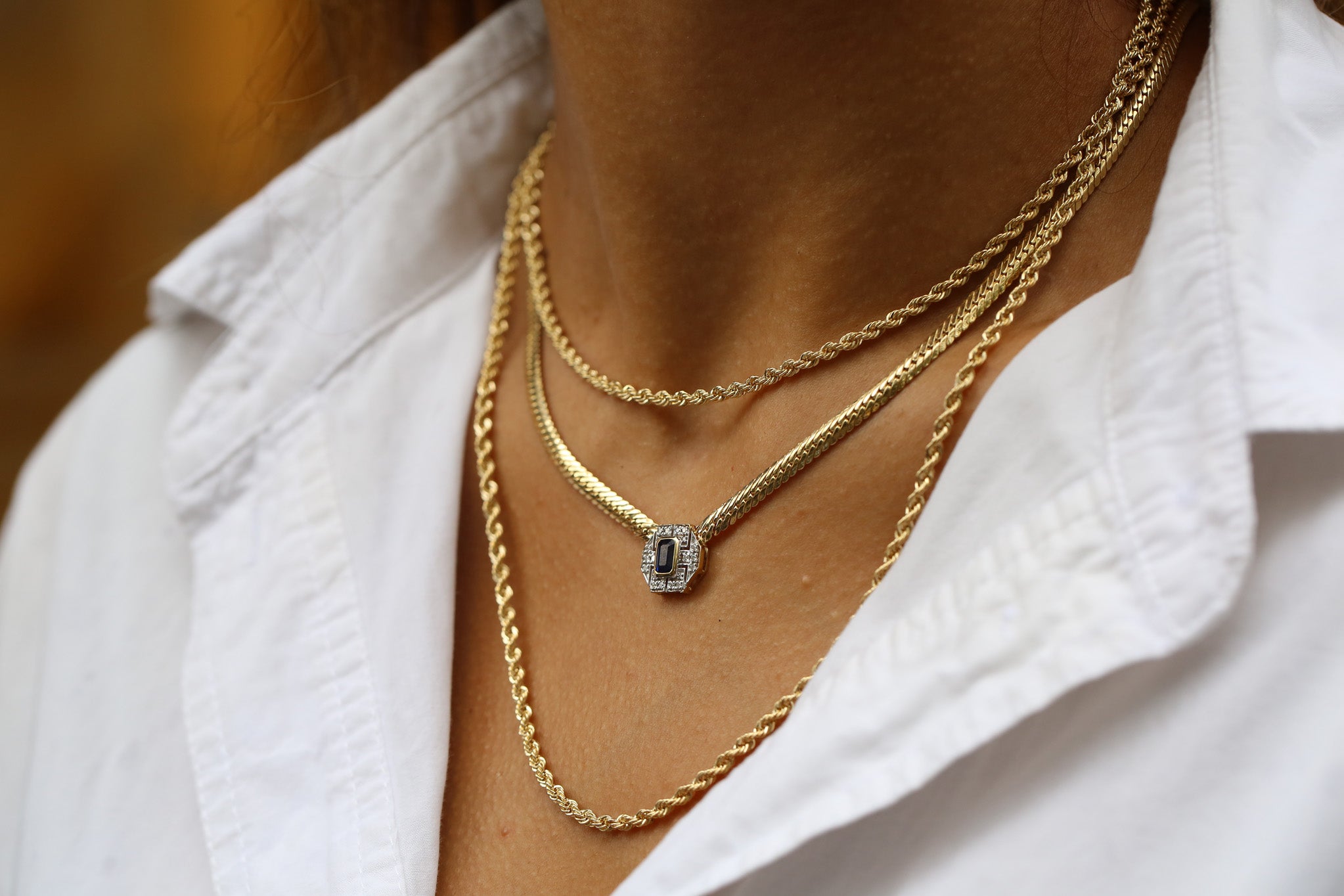 Arte Sapphire Necklace