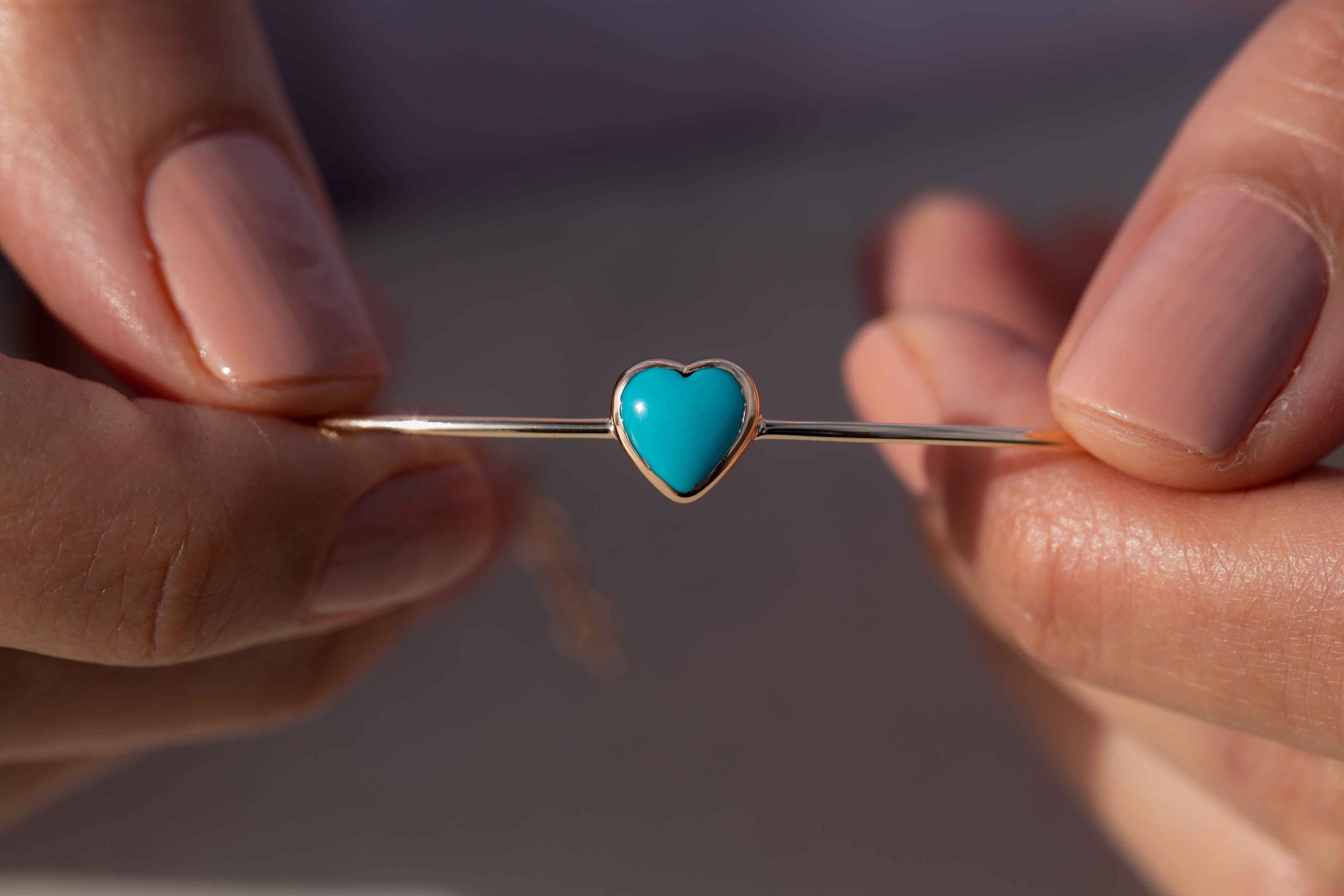 Heart Turquoise Bracelet