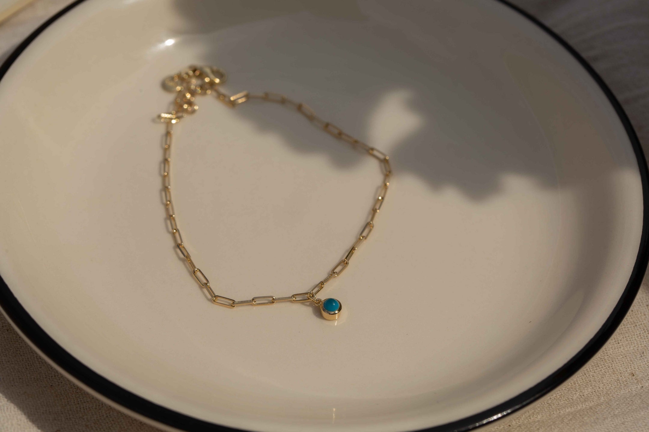 Turquoise Anklet