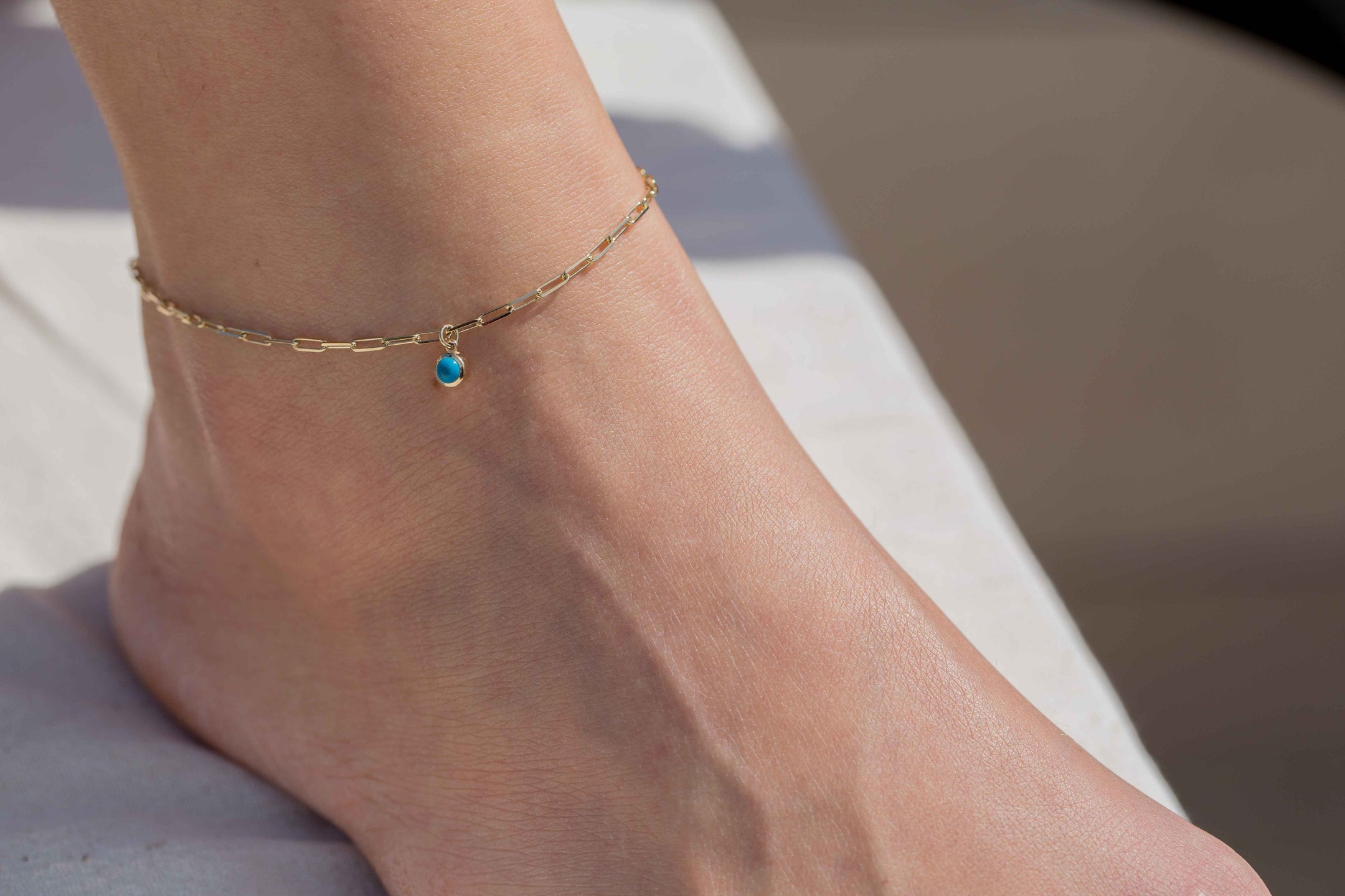 Turquoise Anklet
