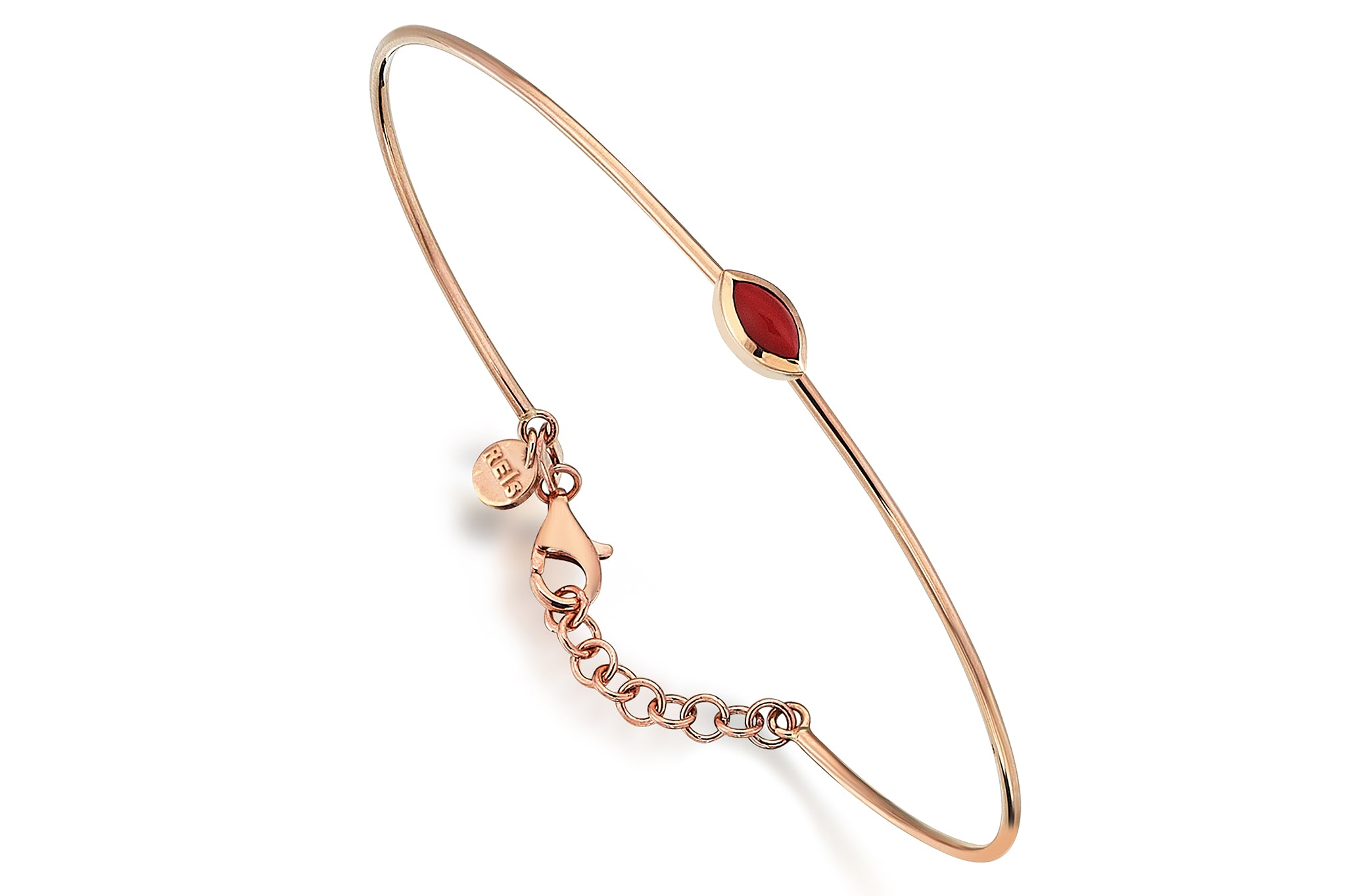 Coral Wire Bracelet