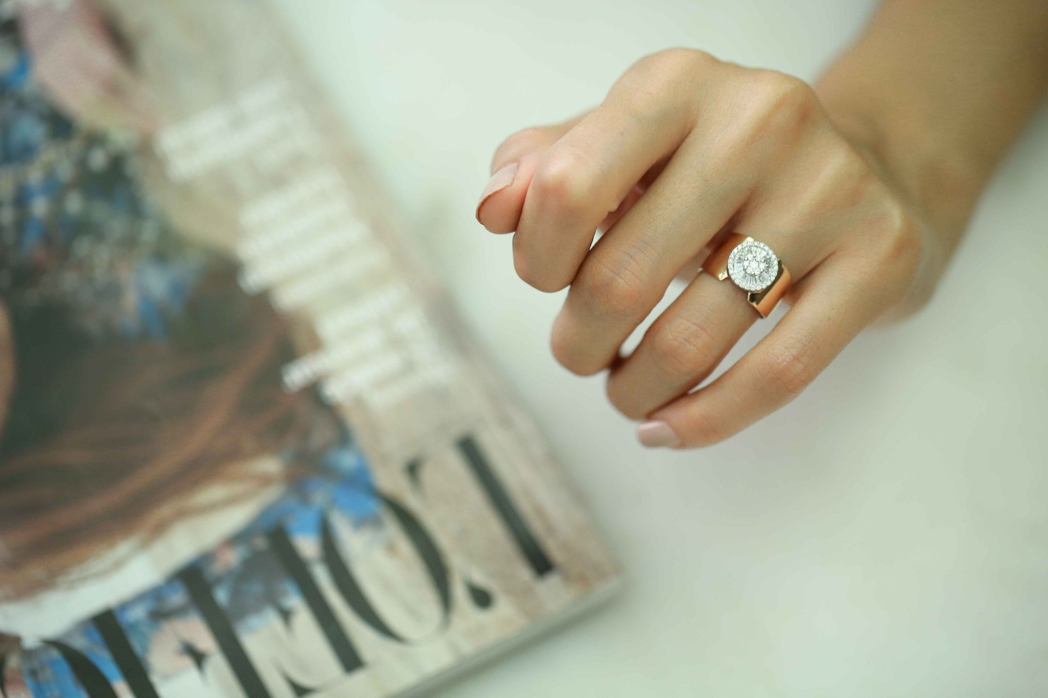 Trapezoid Belt Ring