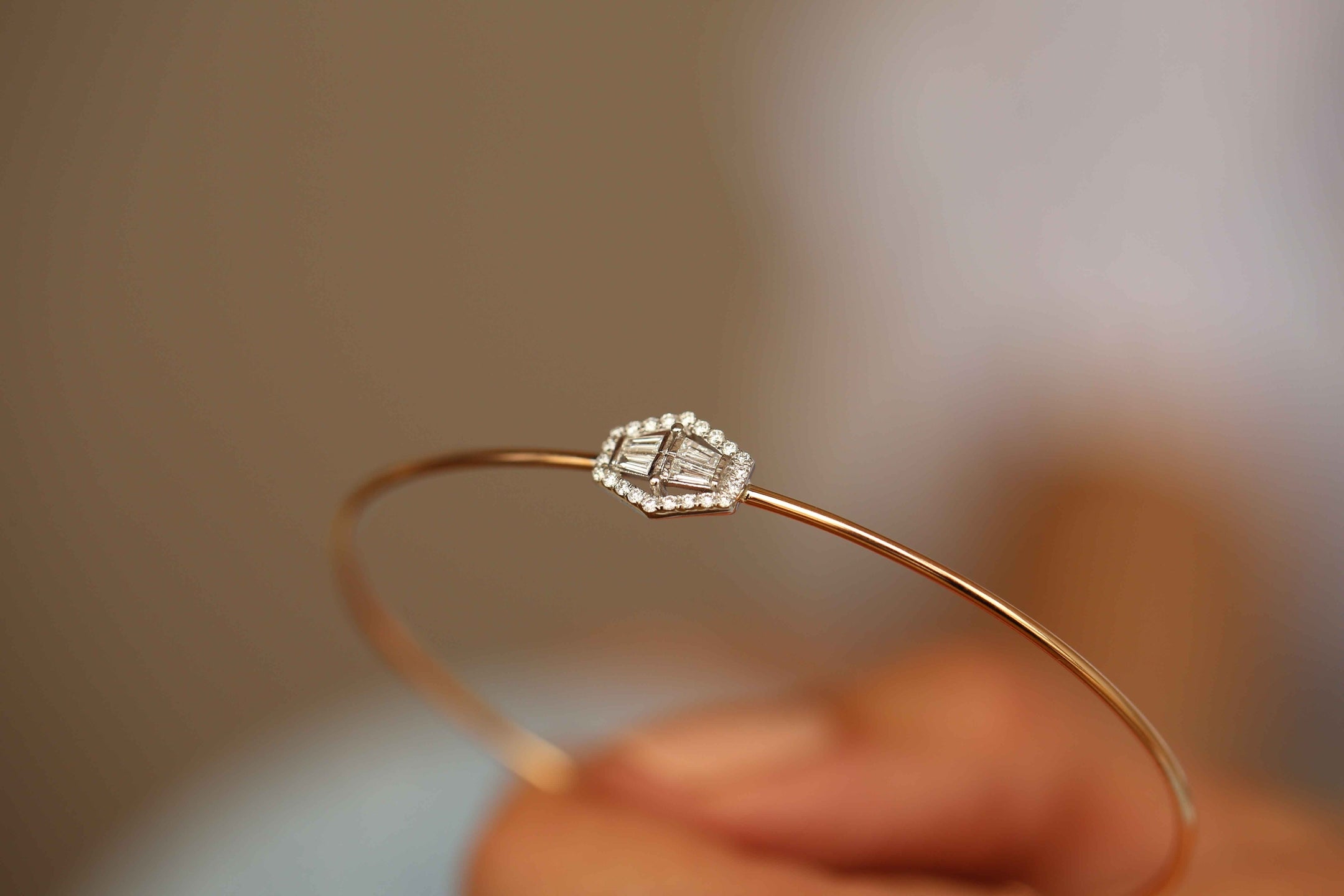 Marquise Wire Bracelet