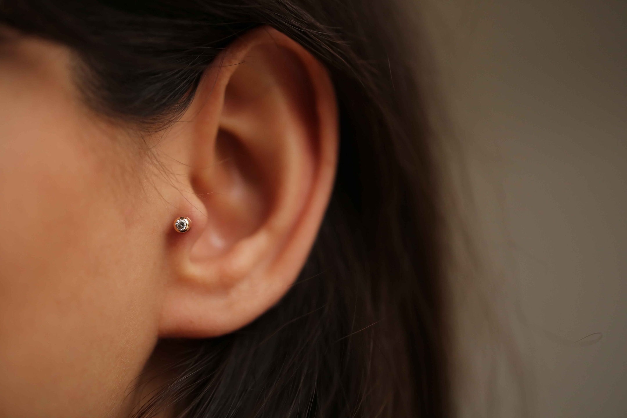 Single Stone Piercing